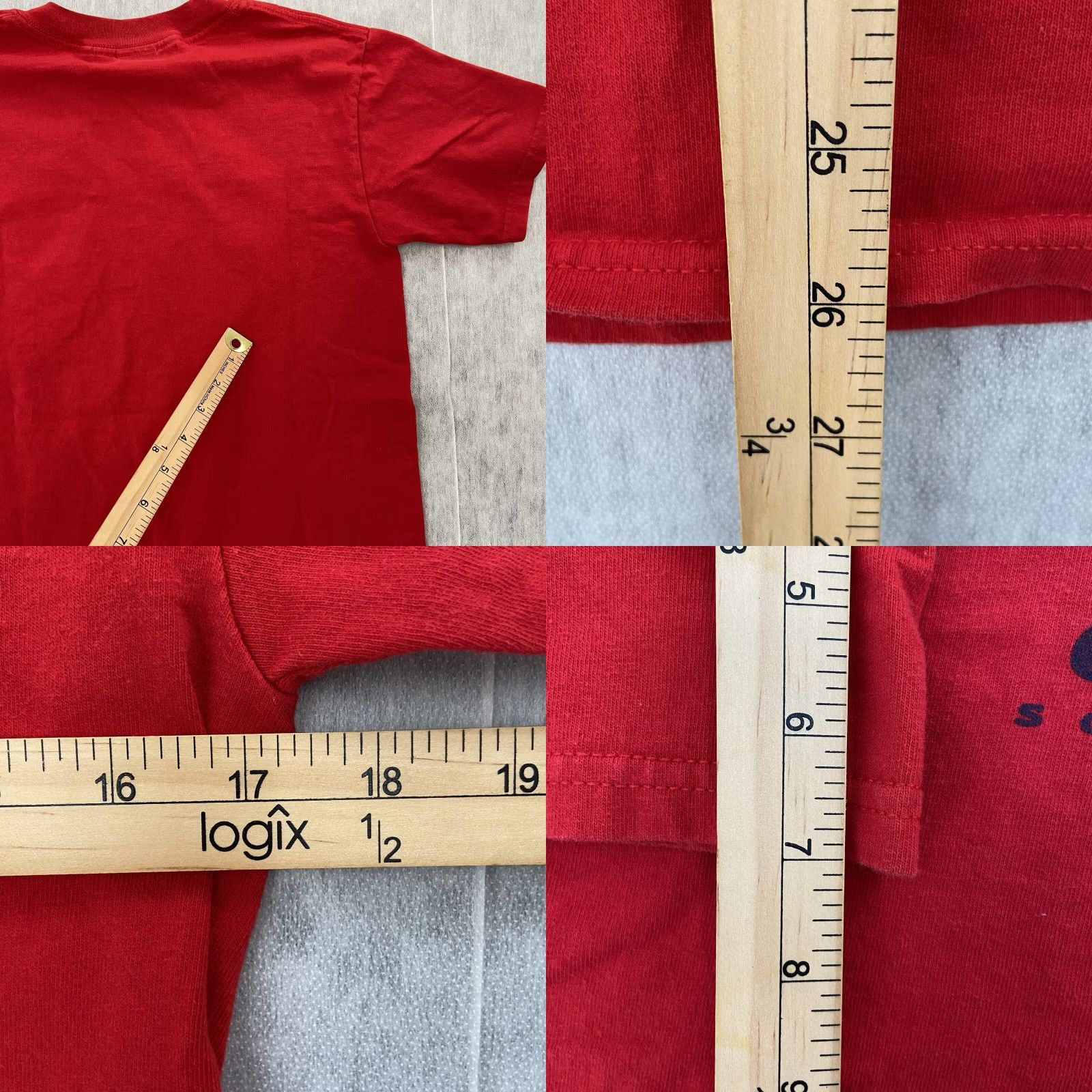 Gildan VINTAGE Gildan San Antonio Texas Shirt Adult Small Red Deep In The Heart Logo Men S T-Shirt Size US S / EU 44-46 / 1 - 8 Thumbnail