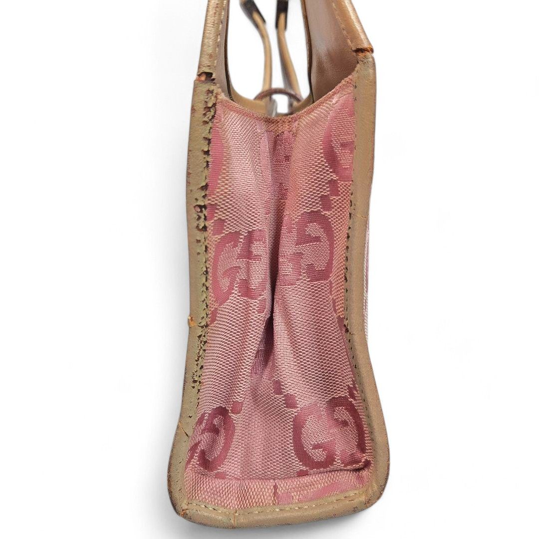 Gucci Gucci - Jumbo Jackie Pink Handbag Leather Vintage Size ONE SIZE - 3 Thumbnail