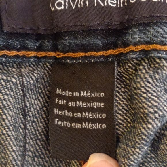 Calvin Klein Calvin Klein Size 38 x 32 Mens Jeans Relaxed Straight Fit Da Size US 38 / EU 54 - 12 Thumbnail