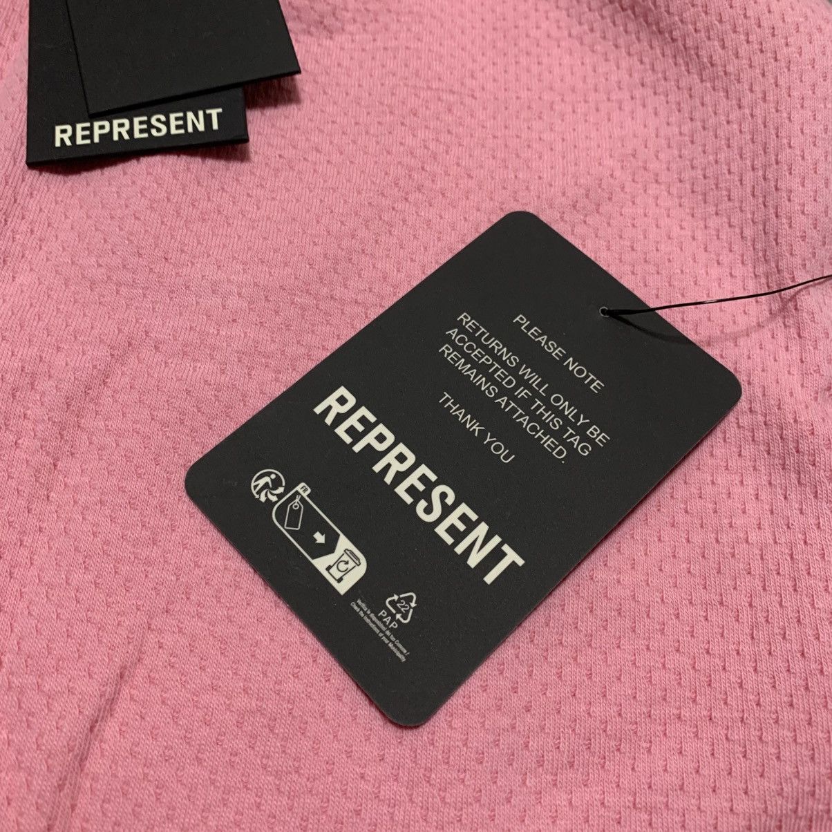 Represent Clo. Represent XXL Shorts Owners Club Script Pink Woven Bottoms Size US 36 / EU 52 - 6 Thumbnail