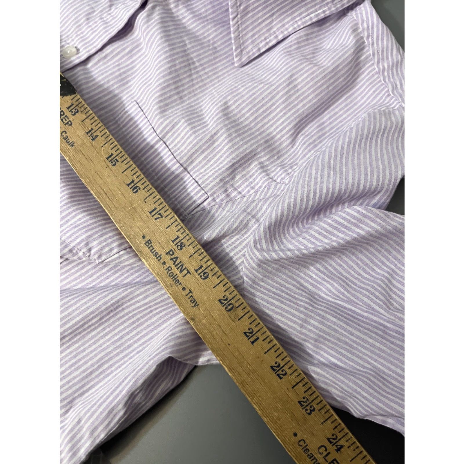 Jones New York JONES NEW YORK Shirt Women's XL Purple Striped Button Up Signature Size XL / US 12-14 / IT 48-50 - 5 Thumbnail