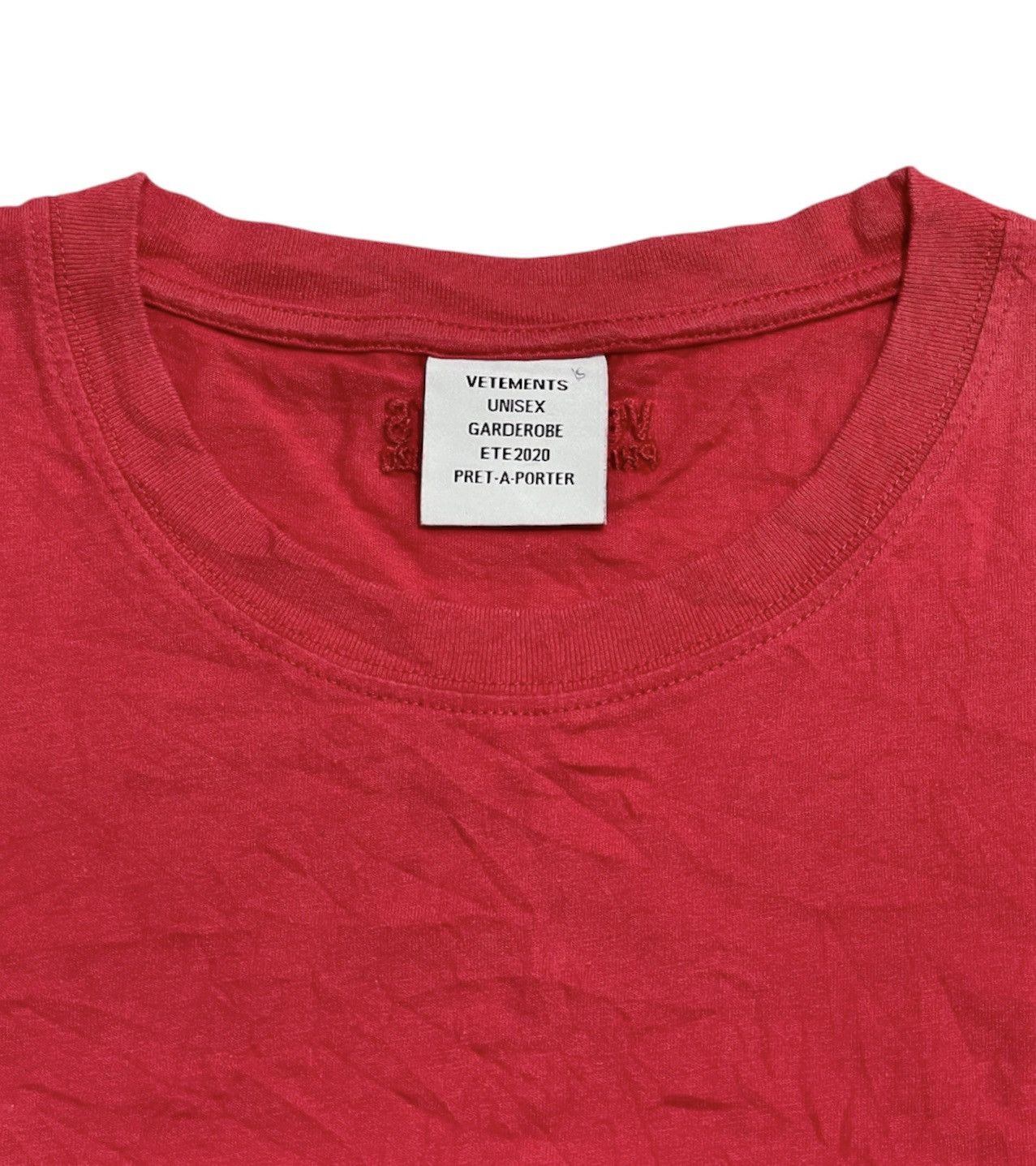 Vetements SS20 Vetements Double Happiness Tee Size US XL / EU 56 / 4 - 6 Thumbnail