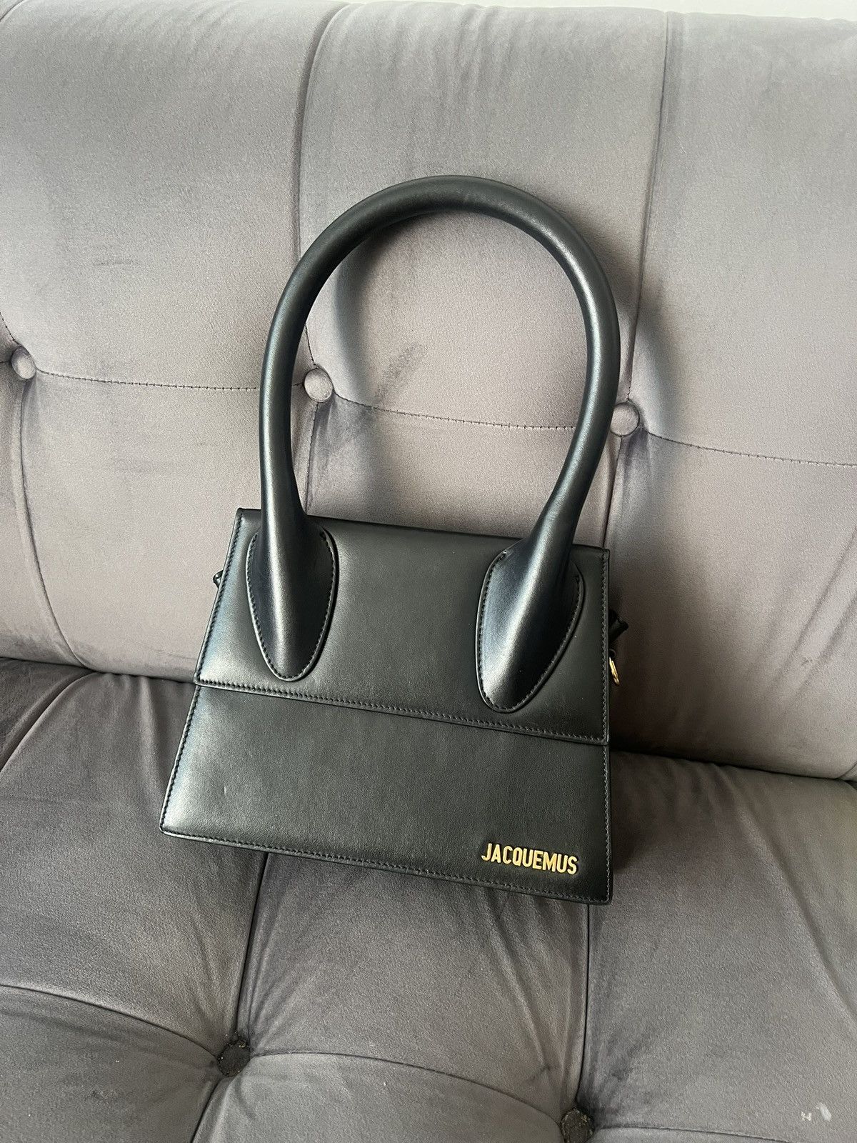 Jacquemus Le Grand Chiquito by Jacquemus in Black Size ONE SIZE - 1 Thumbnail