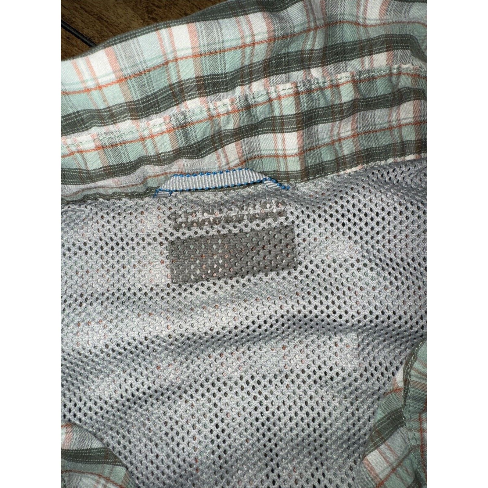 Columbia Columbia Plaid Short Sleeve Shirt Green XL 23x30 90s Dad Size US XL / EU 56 / 4 - 3 Thumbnail