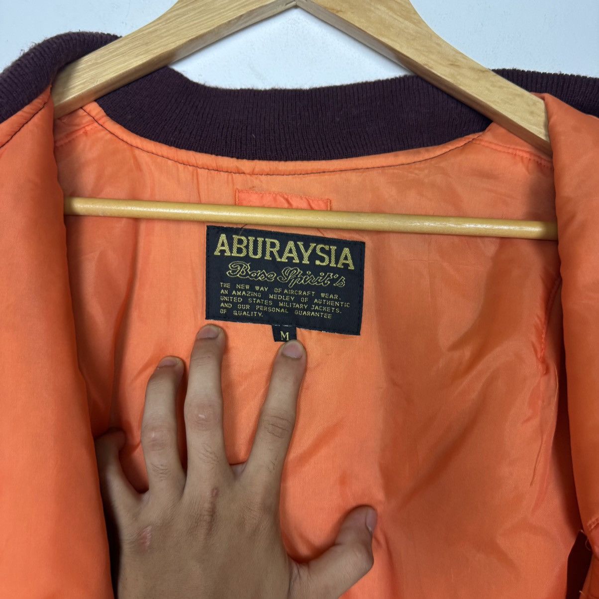 Alpha Industries Aburaysia Bomber Jacket Size US M / EU 48-50 / 2 - 16 Thumbnail