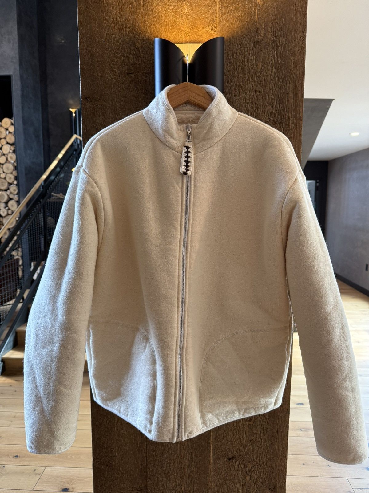 Jil Sander JIL SANDER REVERSIBLE FLEECE JACKET XL Size US XL / EU 56 / 4 - 4 Thumbnail