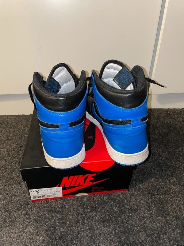 Jordan Brand Air Jordan 1 Retro High OG "2017 Royal" sneakers Size US 12 / EU 45 - 8 Thumbnail
