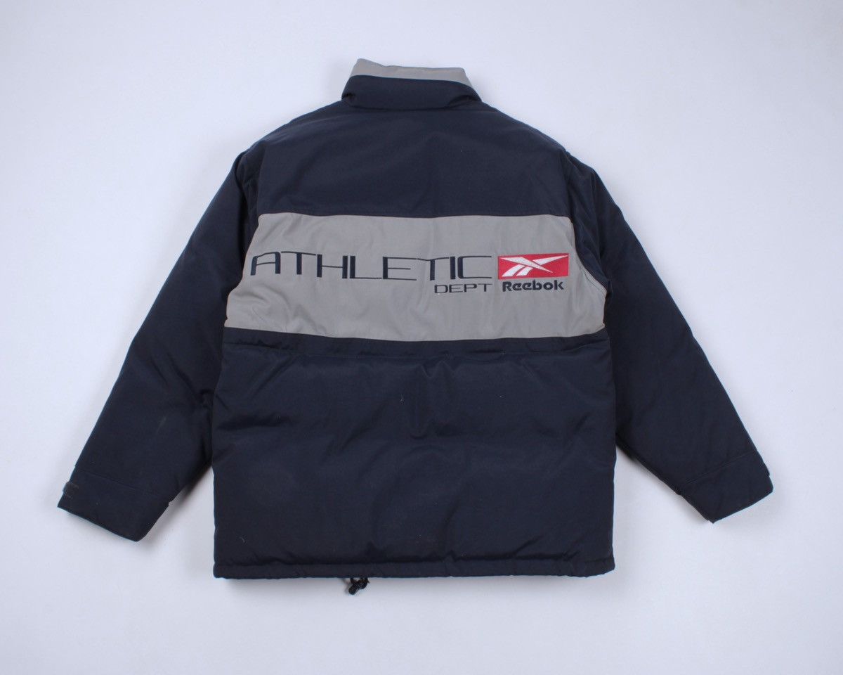 Reebok × Vintage REEBOK Athletic Dept Vintage Puffer Down Oversized Jacket Size US S / EU 44-46 / 1 - 20 Thumbnail