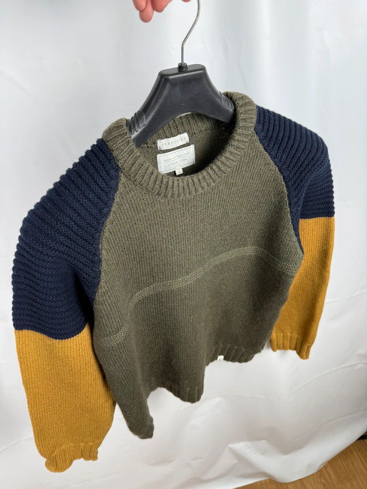 Peregrine Peregrine 1796 Wool Knit Sweater Made In England size L Size US L / EU 52-54 / 3 - 10 Thumbnail