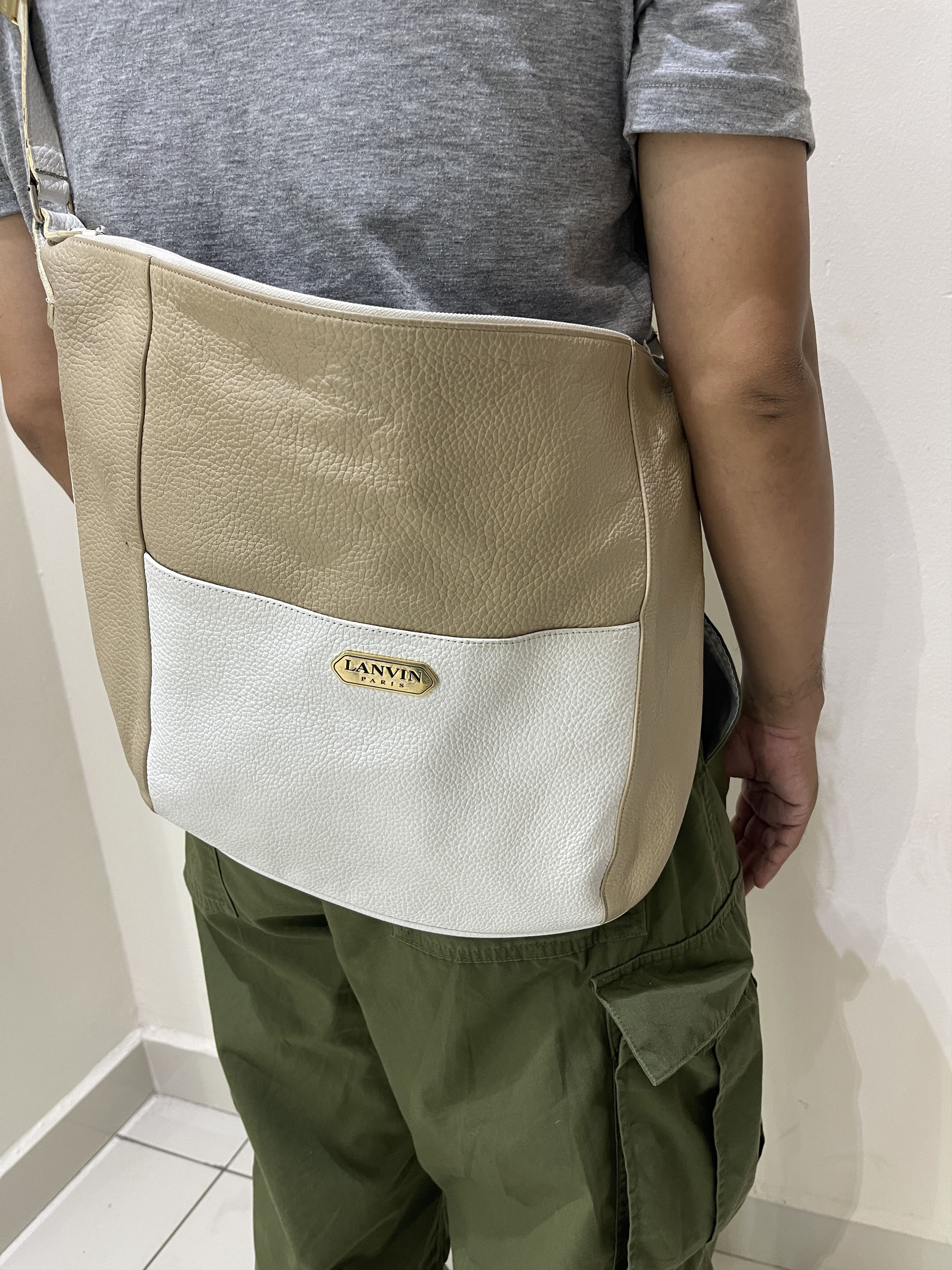 Lanvin × Leather OG🔥GRAIL LANVIN PARIS LEATHER Size ONE SIZE - 1 Thumbnail