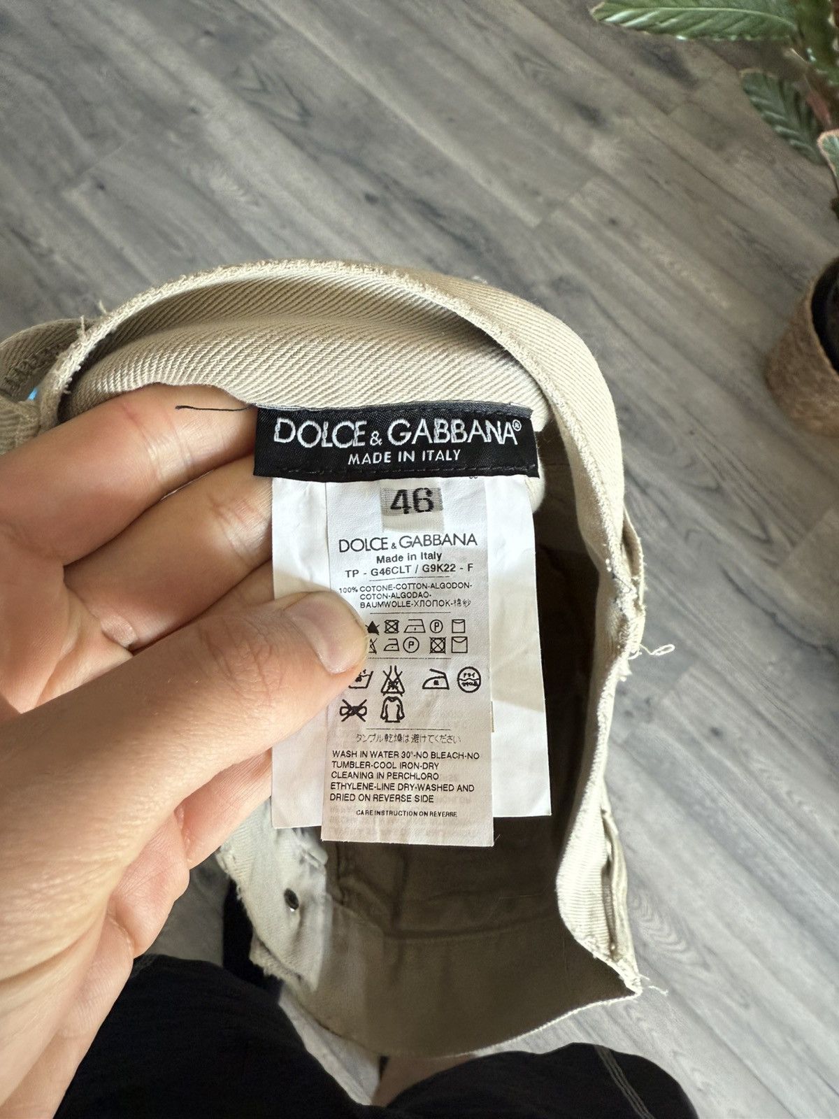 Dolce & Gabbana Destroyed Beige Denim with Frayed Hem Size US 32 / EU 48 - 19 Thumbnail