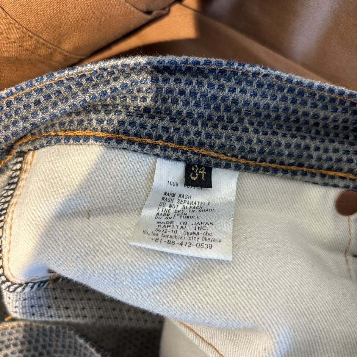 Kapital Kapital Century Denim Size US 34 / EU 50 - 6 Thumbnail