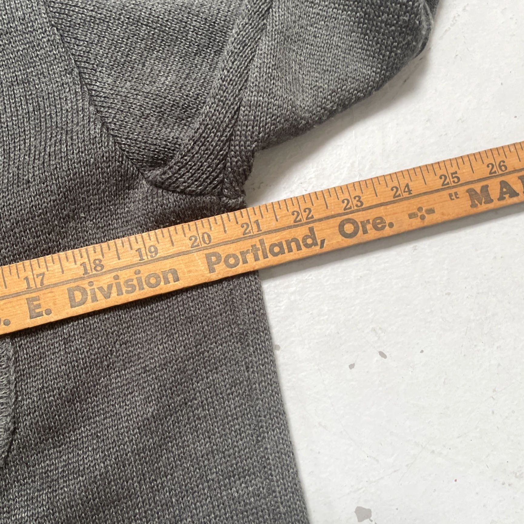 Universal Works VINTAGE Universal Works Merino Wool Blend Chore Style Cardigan Sweater Work Jacket M Gray Unisex Adults Mens Size US M / EU 48-50 / 2 - 3 Thumbnail