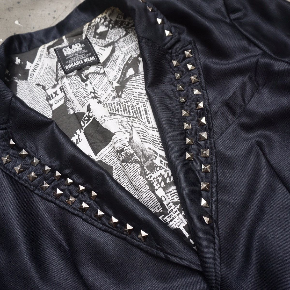 If Six Was Nine Gladnews rock n roll blazer Size 38R - 4 Thumbnail