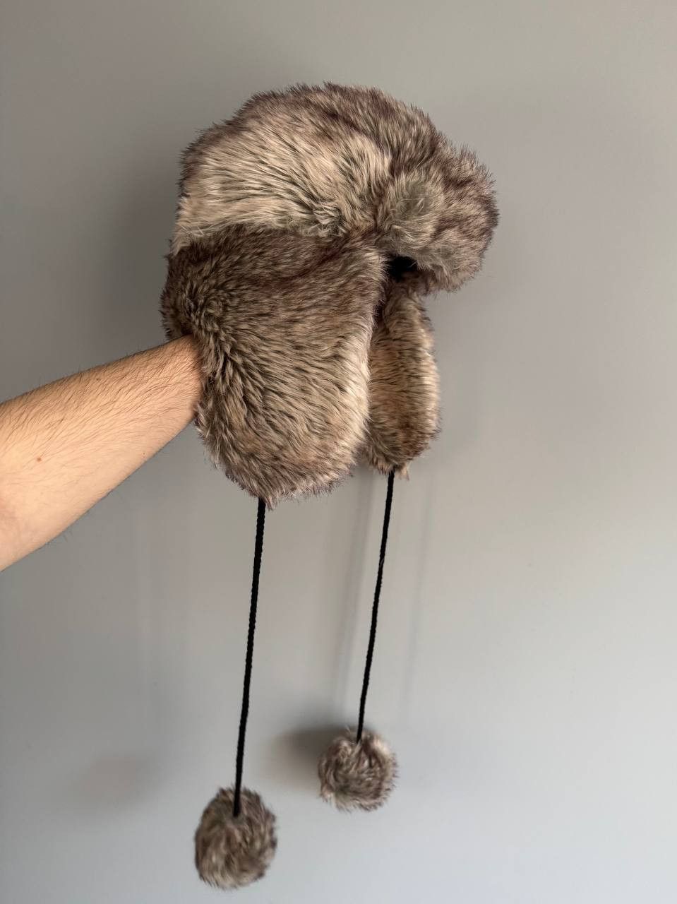 Japanese Brand Vintage Fuzzy Ushanka Beanie Hat Faux Fur Size ONE SIZE - 9 Thumbnail