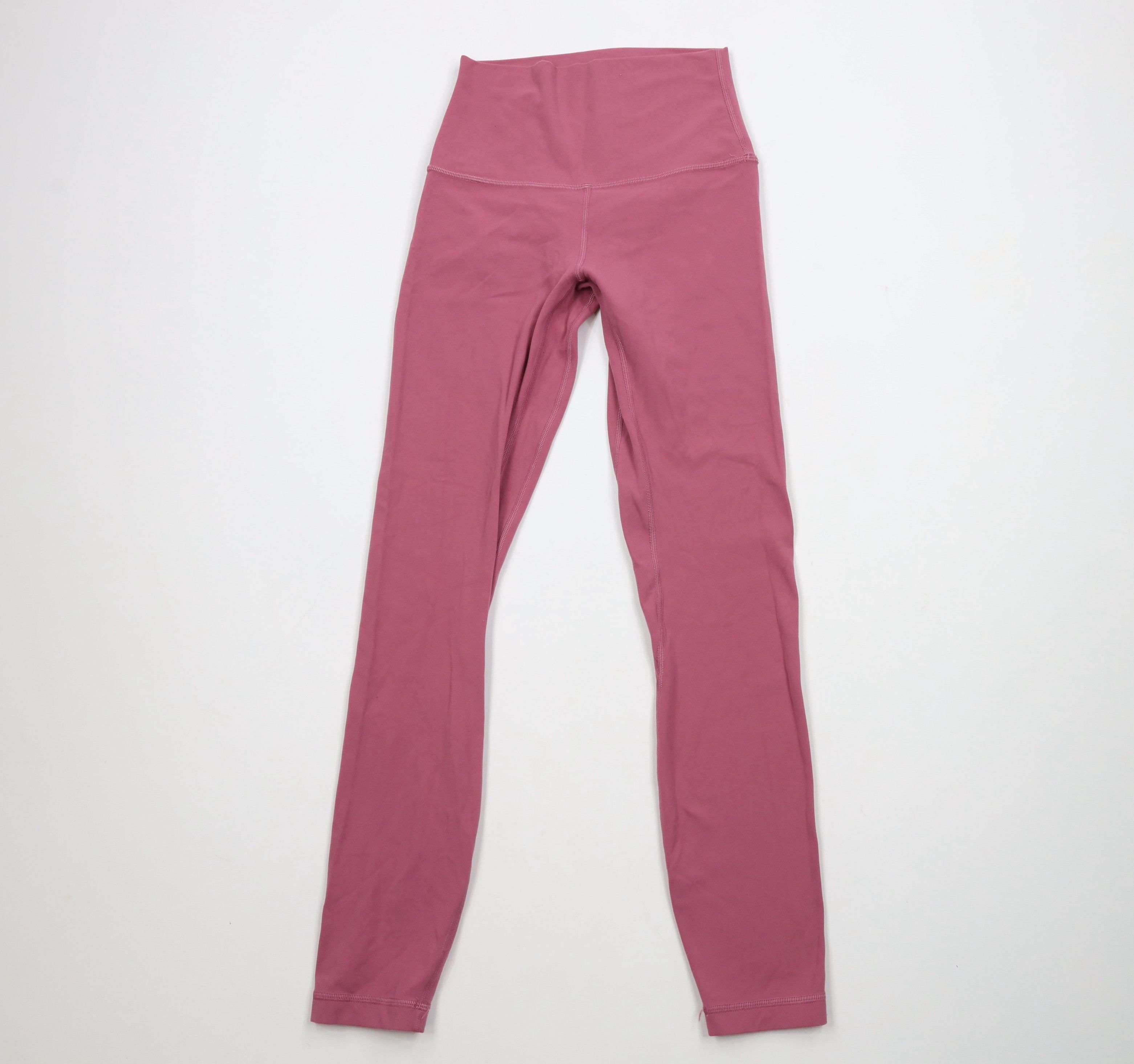 Lululemon × Vintage Lululemon Distressed 25" Align Leggings Yoga Gym Pants Pink Size 26" / US 2 / IT 38 - 1 Thumbnail