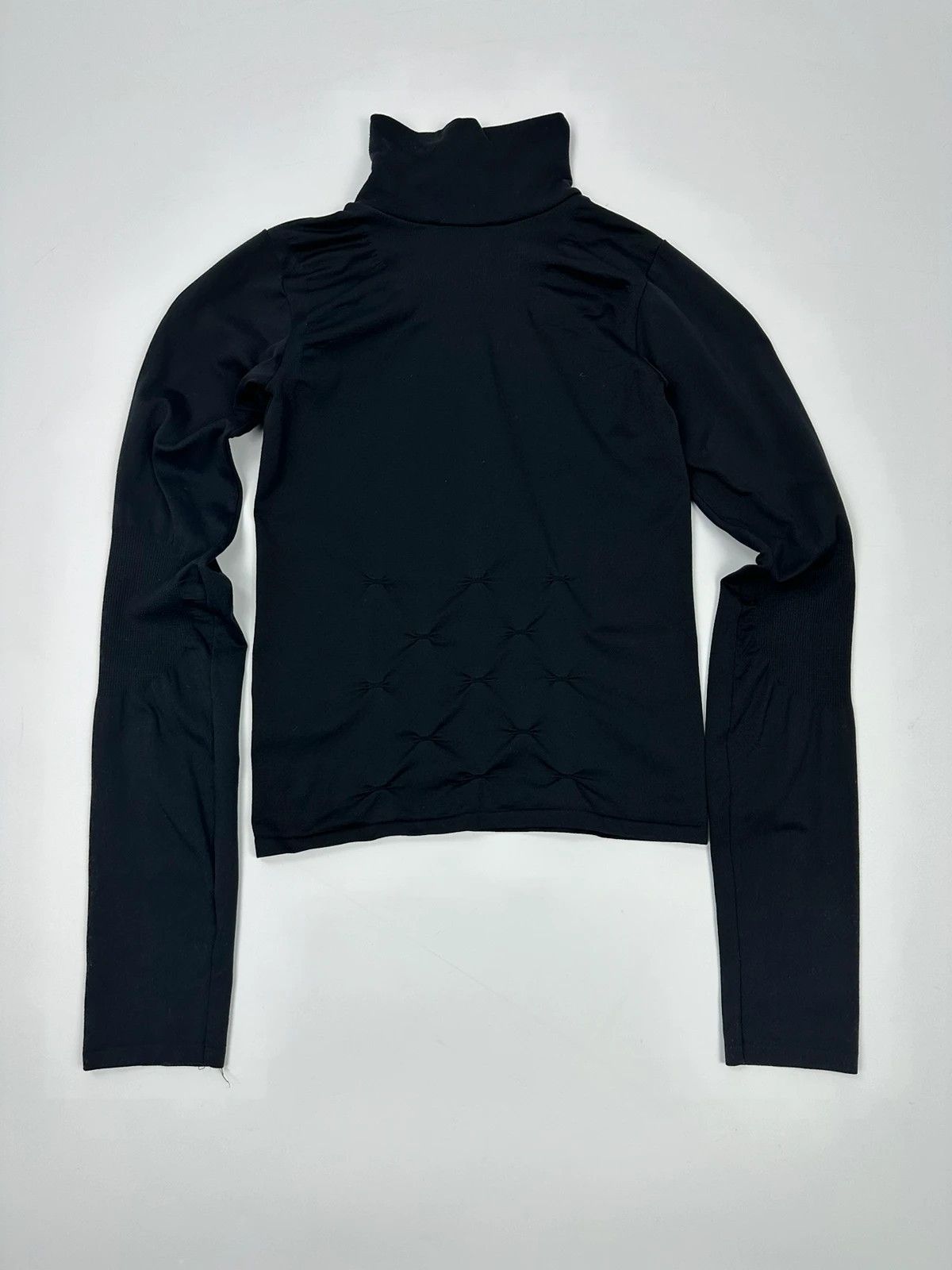 Marithe + Francois Girbaud Marithé François Girbaud Dark Navy High Neck Sporty Top Size S / US 4 / IT 40 - 5 Thumbnail