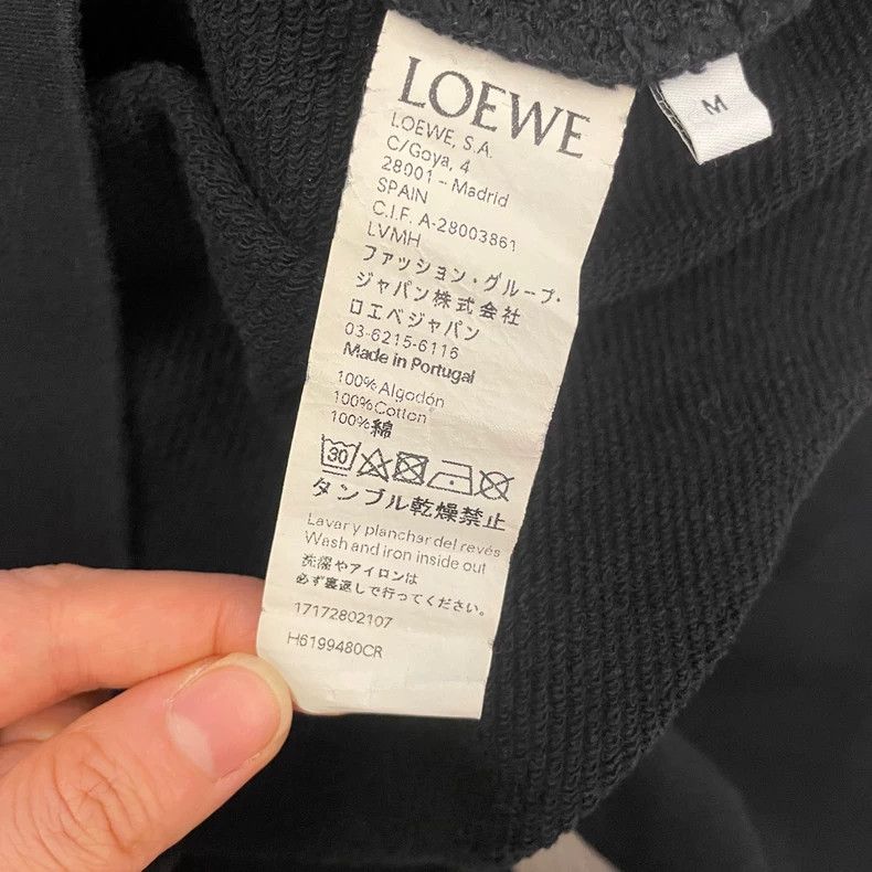 Other LOEWE Black floral Logo round neck hoodie Size M / US 6-8 / IT 42-44 - 6 Thumbnail