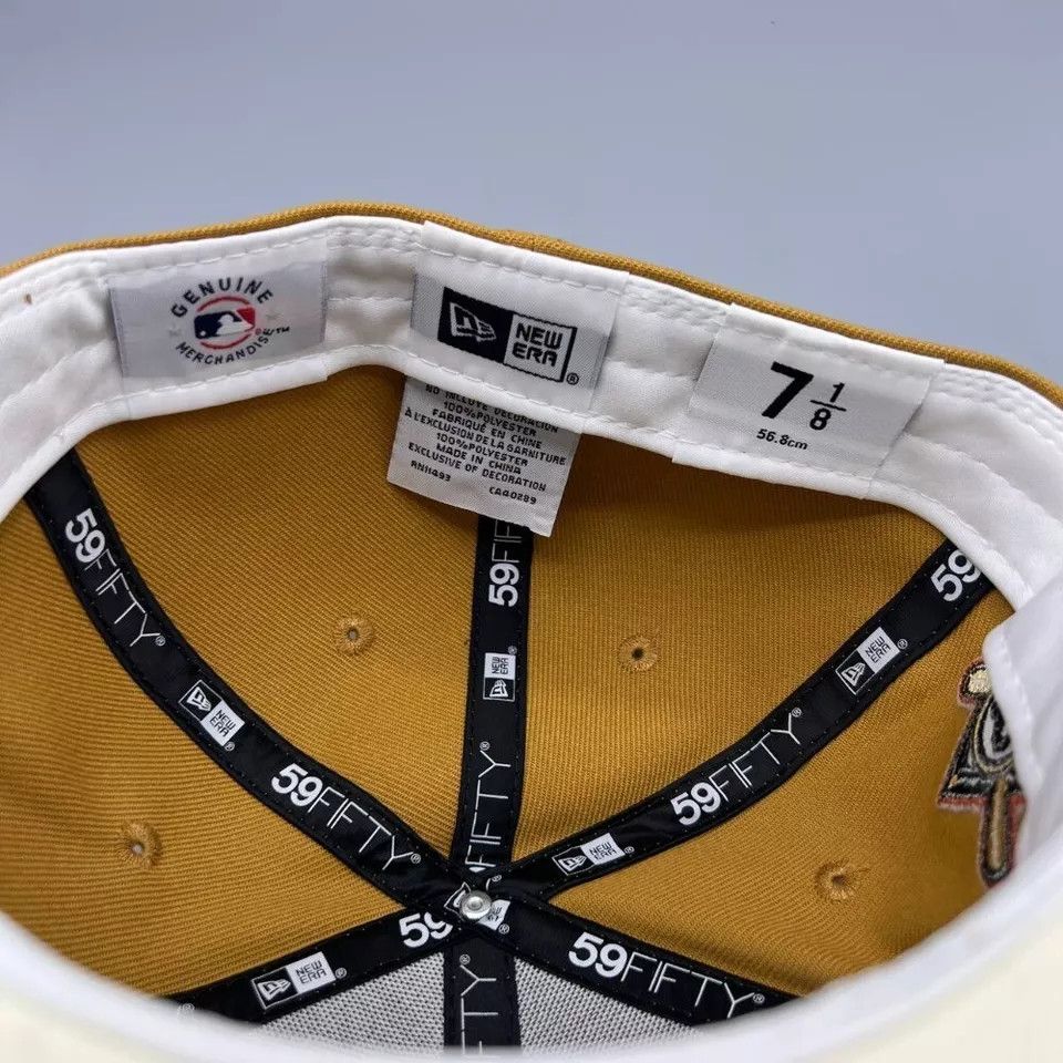 New Era Brooklyn Dodgers Hat Men 7 1/8 59Fifty New Era Fitted Cap Size ONE SIZE - 5 Thumbnail