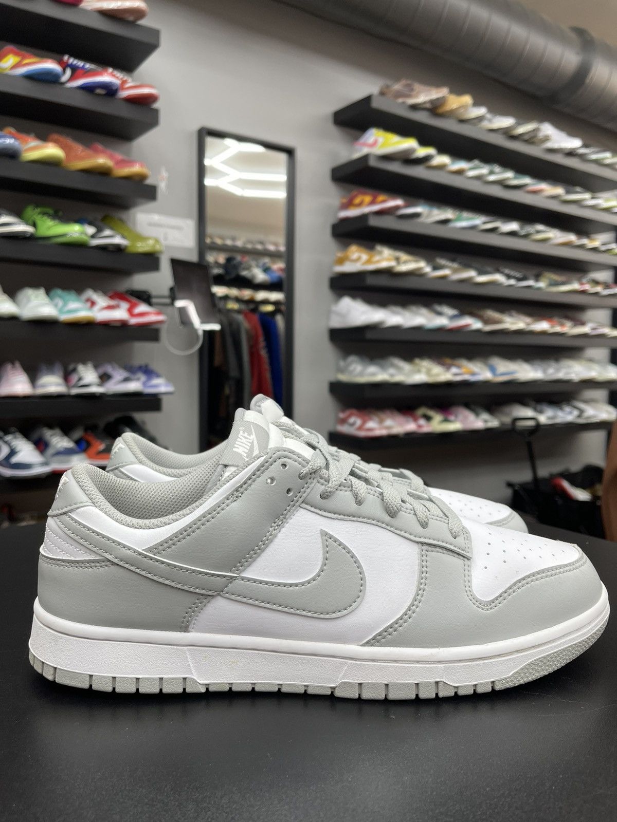 Nike Size 11 - Nike Dunk Low Grey Fog Very Clean! Size US 11 / EU 44 - 3 Thumbnail