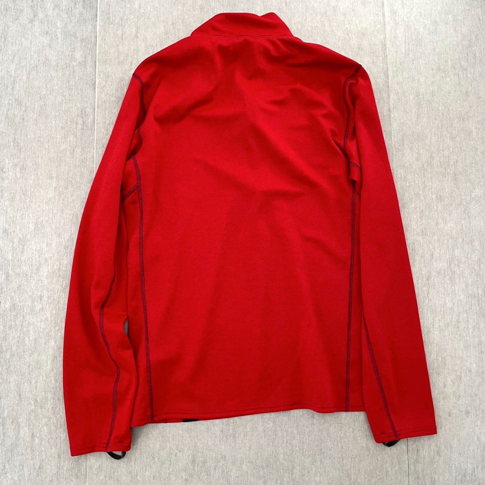 Patagonia Patagonia Pullover Mens Small Red Capilene Midweight Base Layer 1/4 Zip Zip Mock Neck Mockneck Zipper Logo Size US S / EU 44-46 / 1 - 3 Thumbnail