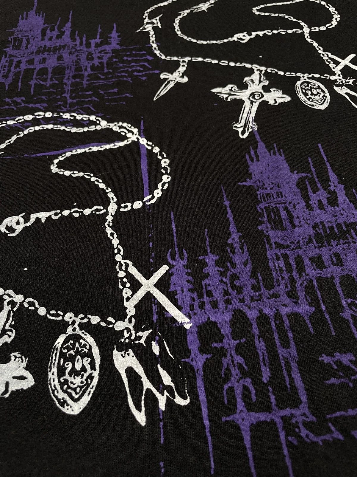 Vintage Vintage Black T-Shirt Tee Print Swag Drip Affiction Drain Size US S / EU 44-46 / 1 - 3 Thumbnail