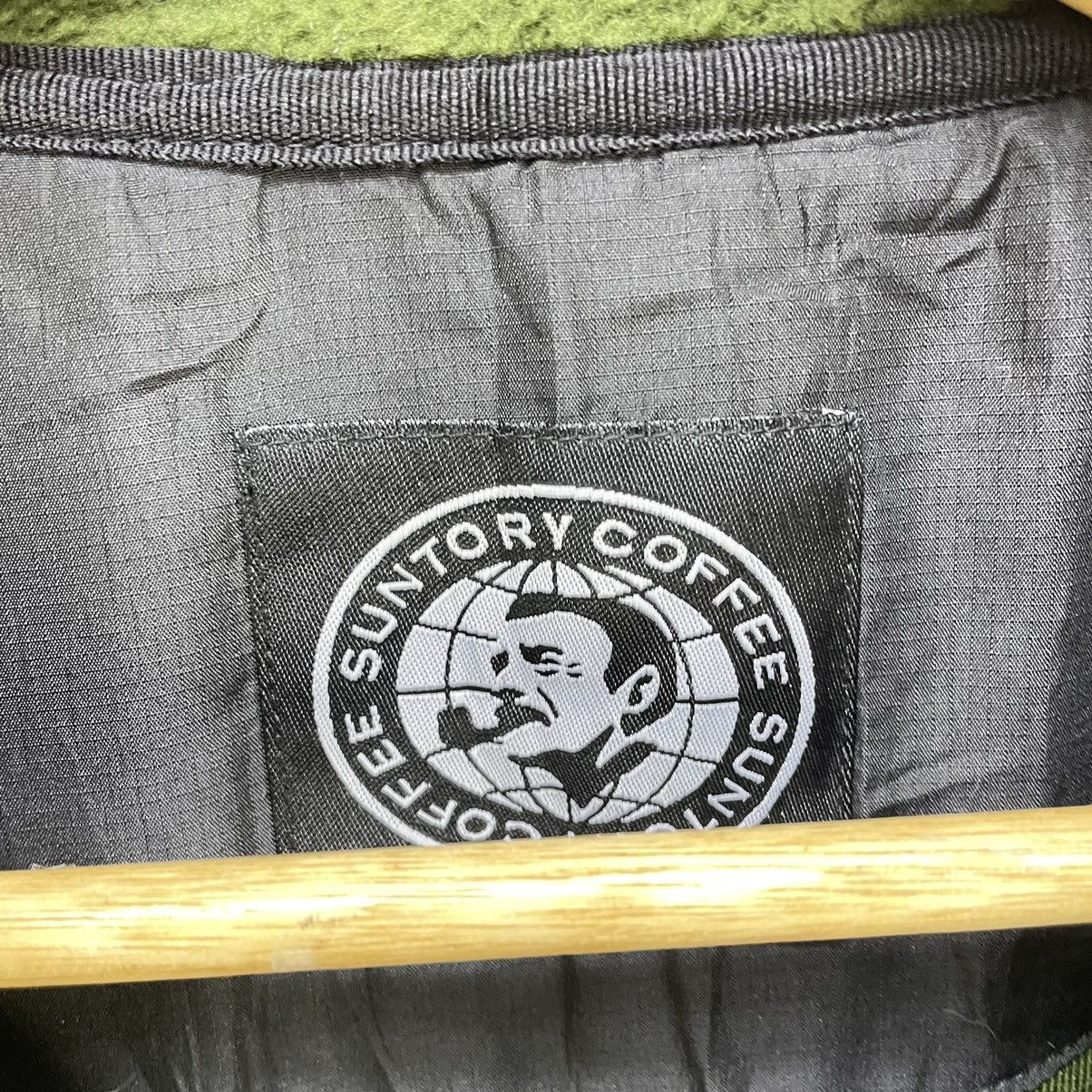 Japanese Brand × Vintage 💥Japanese Brand Suntory Coffee Single Pocket Fleece Jacket Size US M / EU 48-50 / 2 - 4 Thumbnail