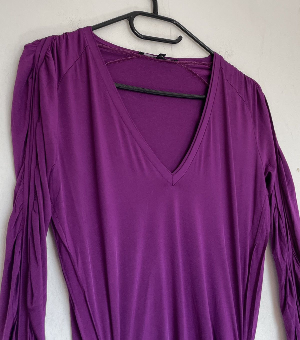 Gucci × Tom Ford Gucci by Tom Ford Ruched Long Sleeve Size XS / US 0-2 / IT 36-38 - 2 Thumbnail