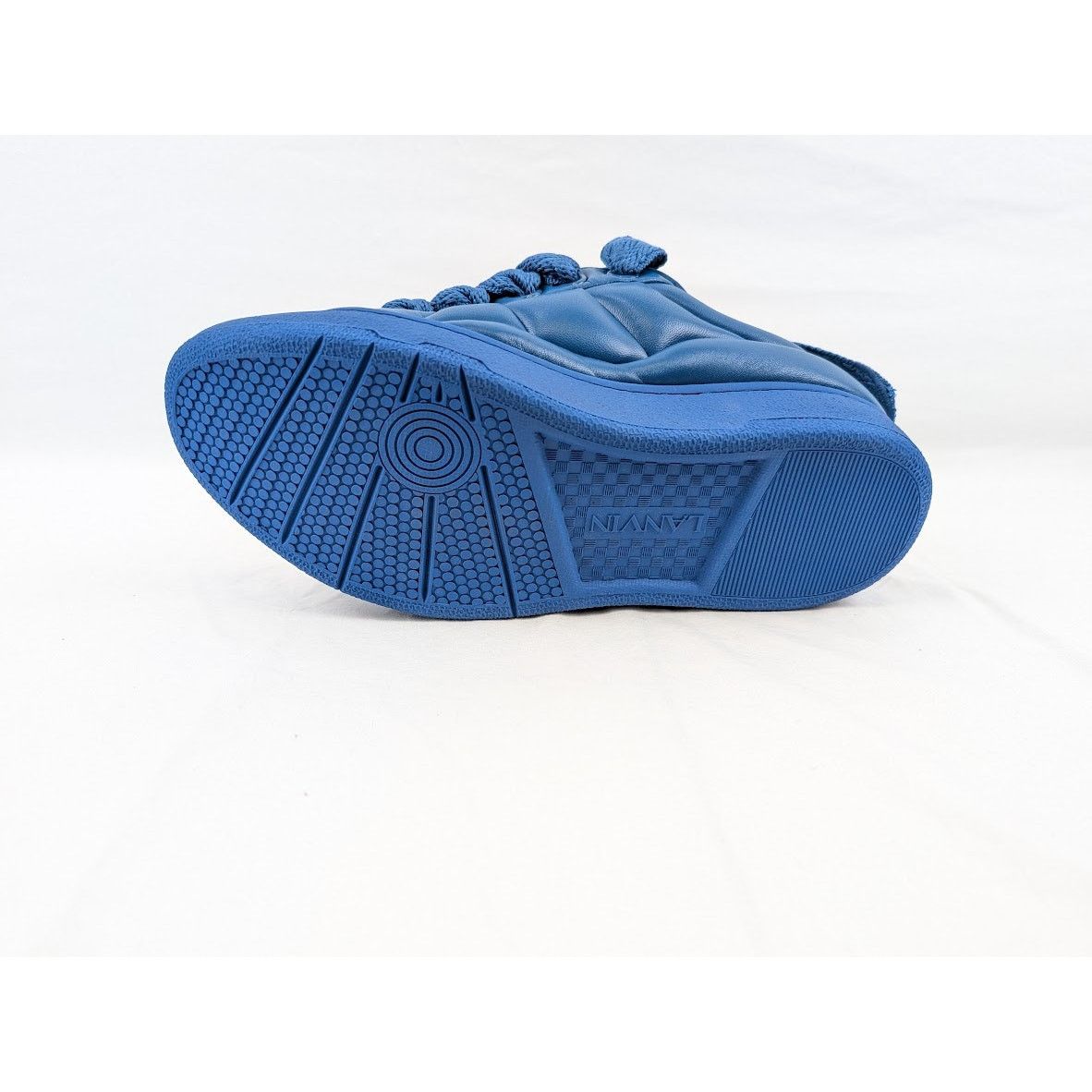 Lanvin o1rshd1 Curb XL Low Top Sneakers in Blue Size US 11 / EU 44 - 11 Thumbnail
