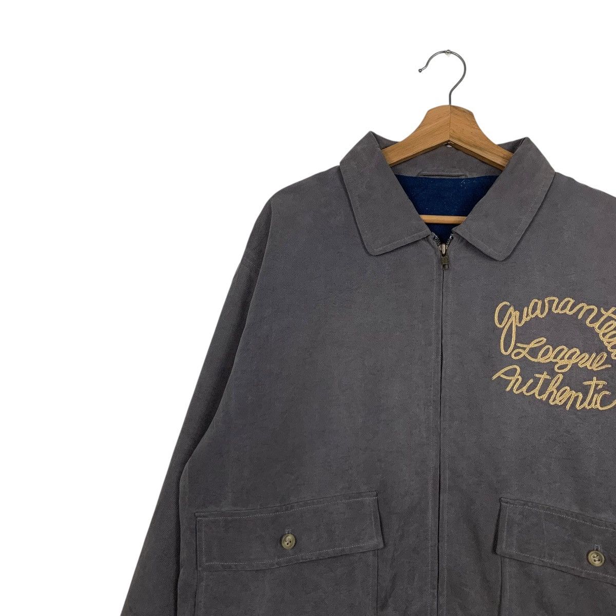 Japanese Brand BATSU PARADISE CLUB Big Logo Work Jacket #2646-C118 Size US L / EU 52-54 / 3 - 9 Thumbnail