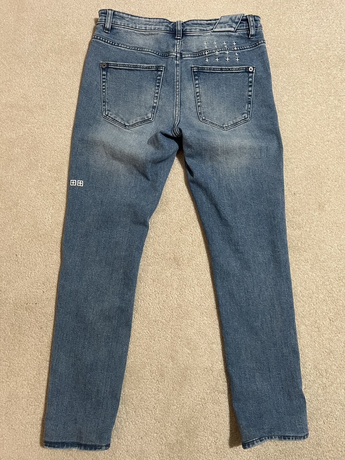 Ksubi Ksubi Chitch Blue Ash Size US 30 / EU 46 - 1 Thumbnail