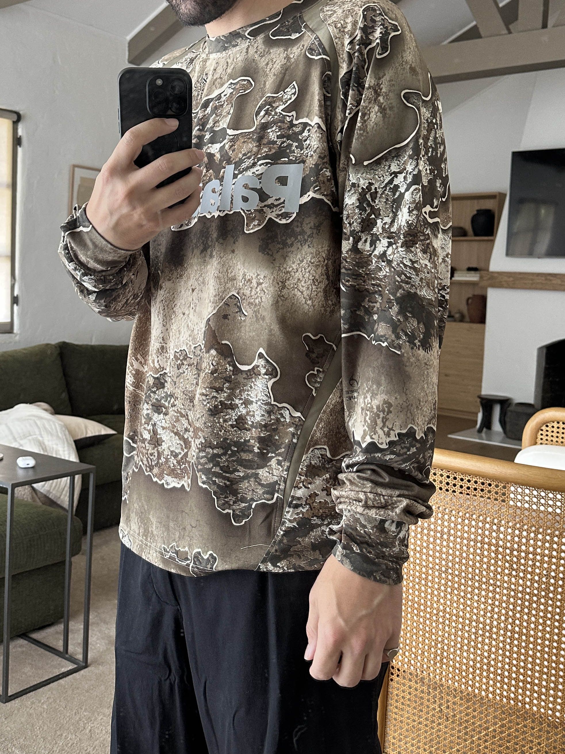 Palace SS24 Camo Realtree Trail Runner Longsleeve LS Shirt