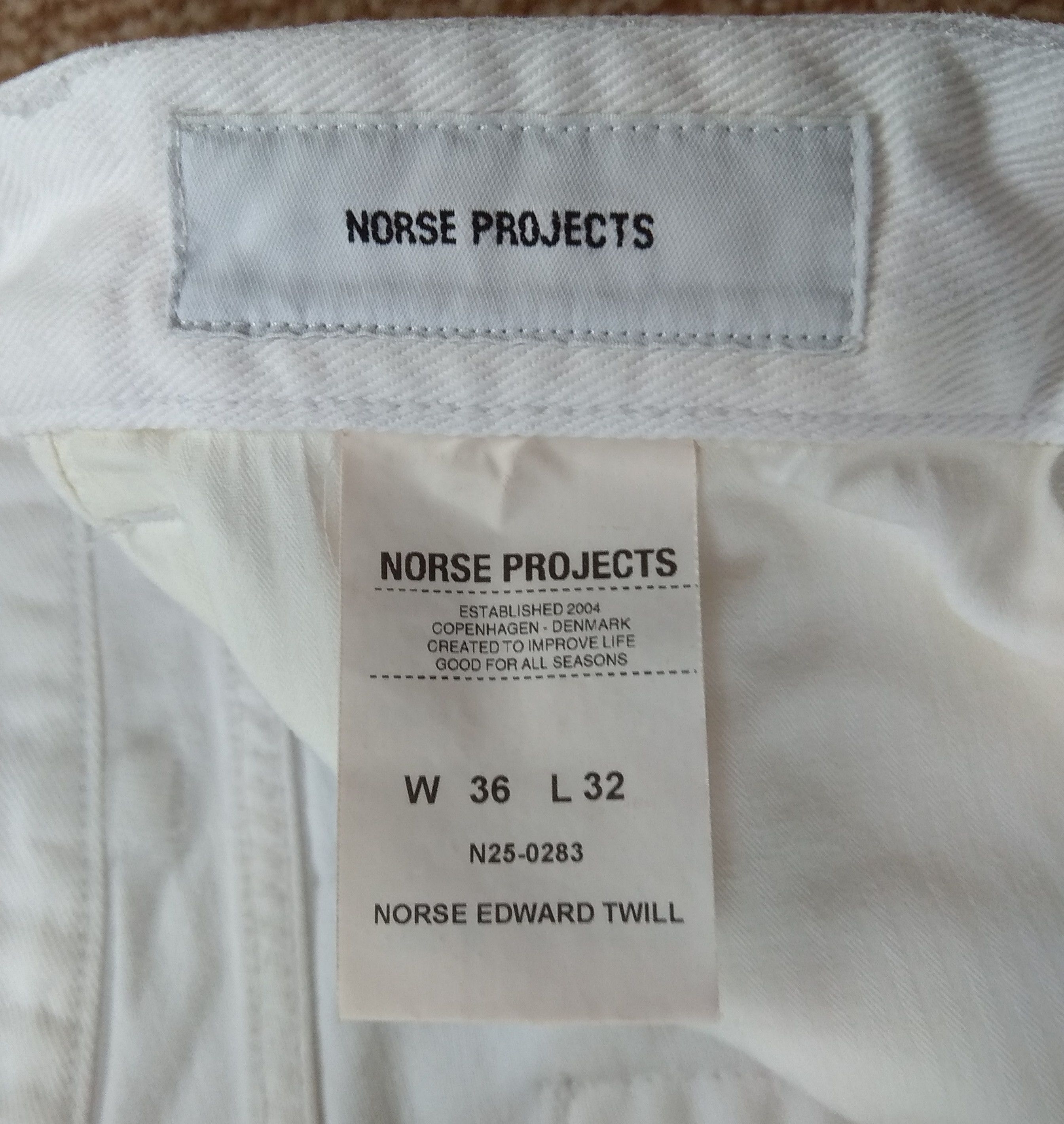 Norse Projects Norse Projects Edward Twill Denim Jeans regular fit Size US 36 / EU 52 - 11 Thumbnail