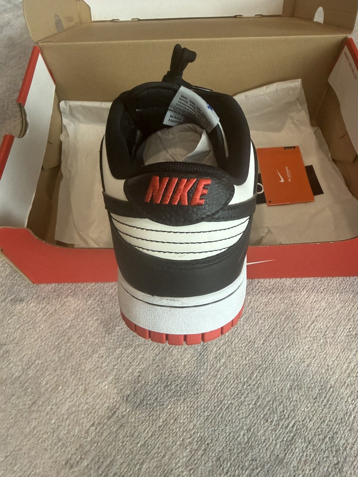 Nike Nike Dunk Low NBA 75th Anniversary Size US 12.5 / EU 45-46 - 4 Thumbnail