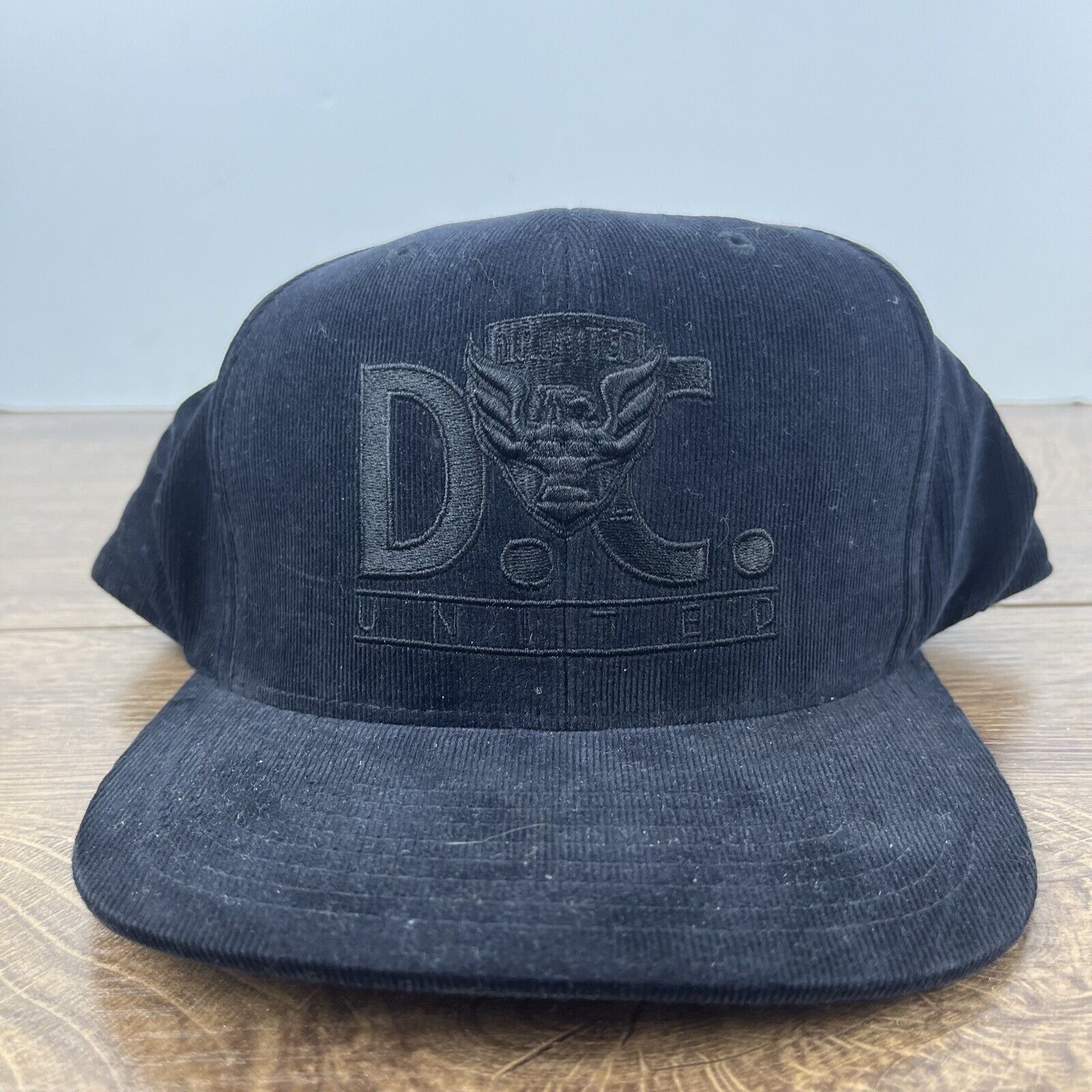 Mitchell & Ness DC United Snapback Hat Mitchell & Ness Black Cap Adjustable Size ONE SIZE - 2 Thumbnail