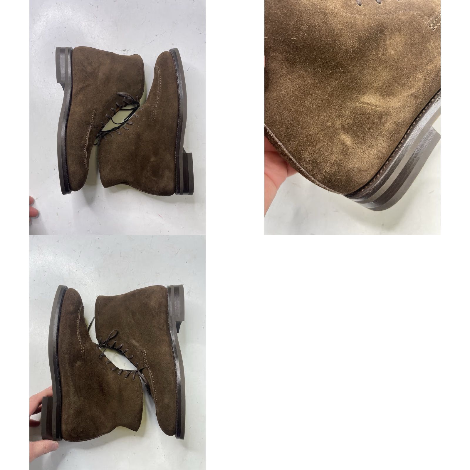 Vintage Sons Of Henry Suede Boots Brown Split Toe Dress Combat Size 7 UK / 8 US Leather Lining Rubber Outsole Chukka Boots Men Byron Model UK 7 US 8 Brown Size US 7 / EU 40 - 9 Thumbnail