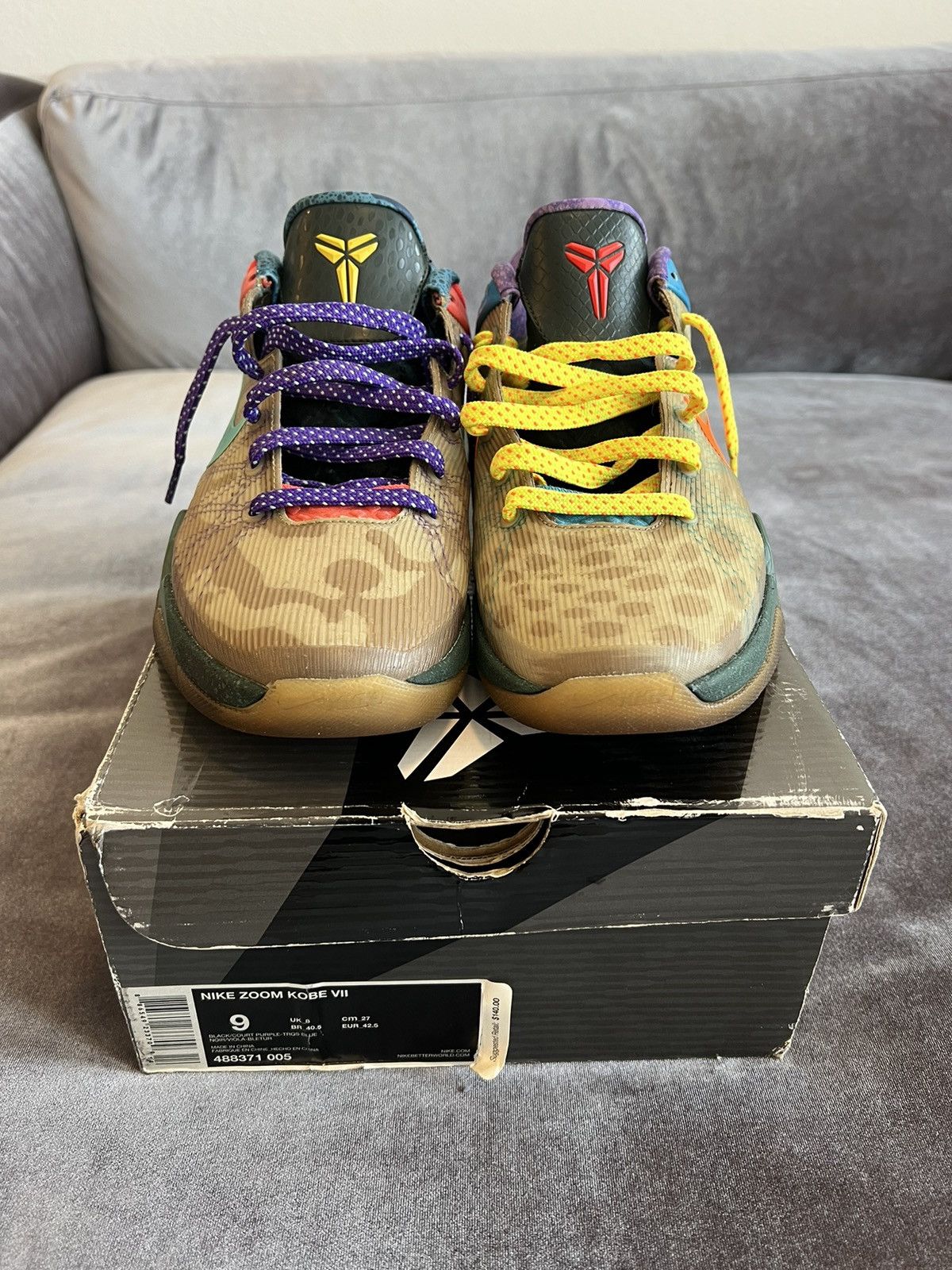 Nike What The Kobe 7 Size US 9.5 / EU 42-43 - 1 Thumbnail