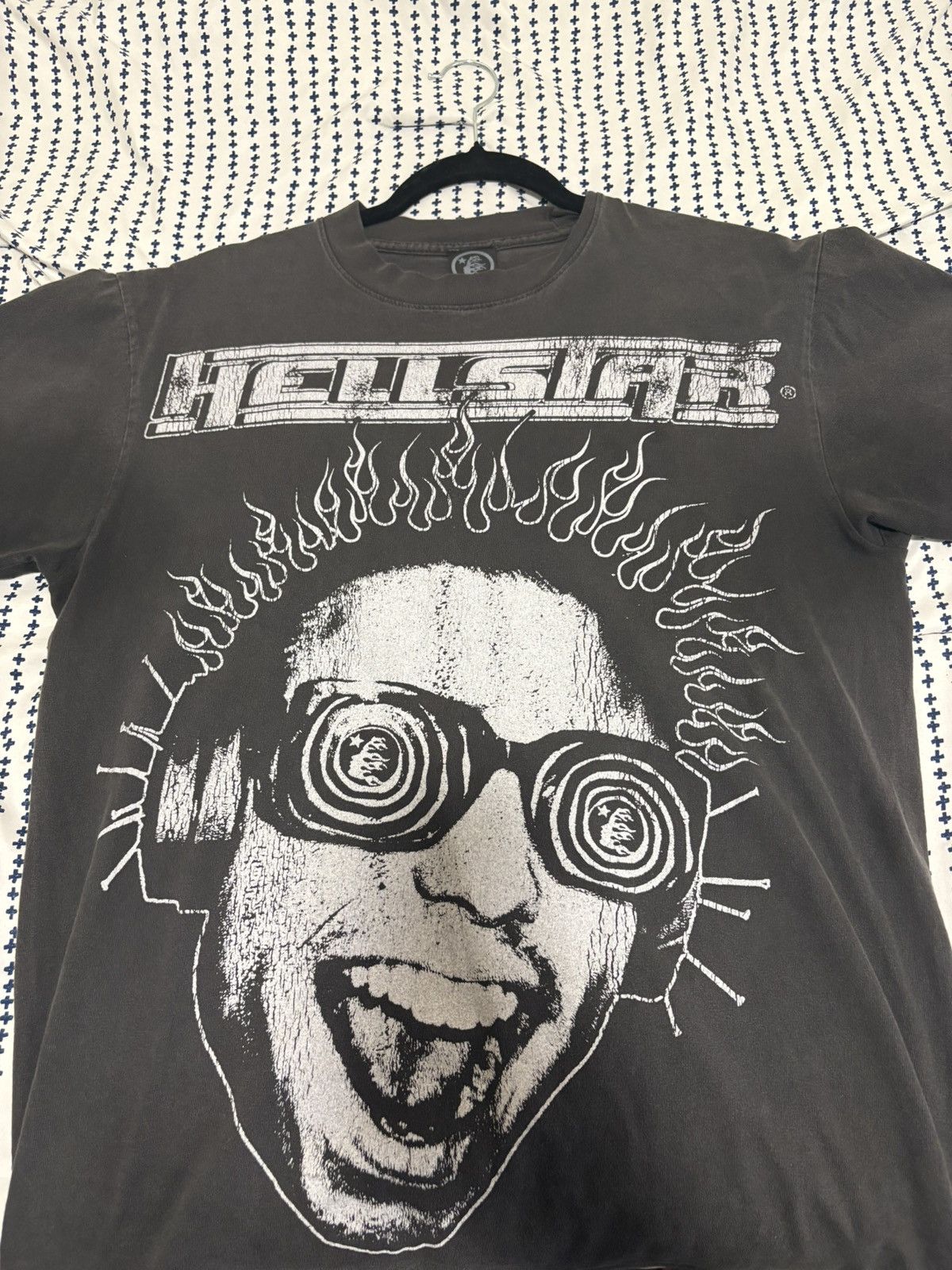 HELLSTAR Rage 半袖 Tシャツ チャコールグレー○関送無料○ Hellstar Rage Shirt | Grailed