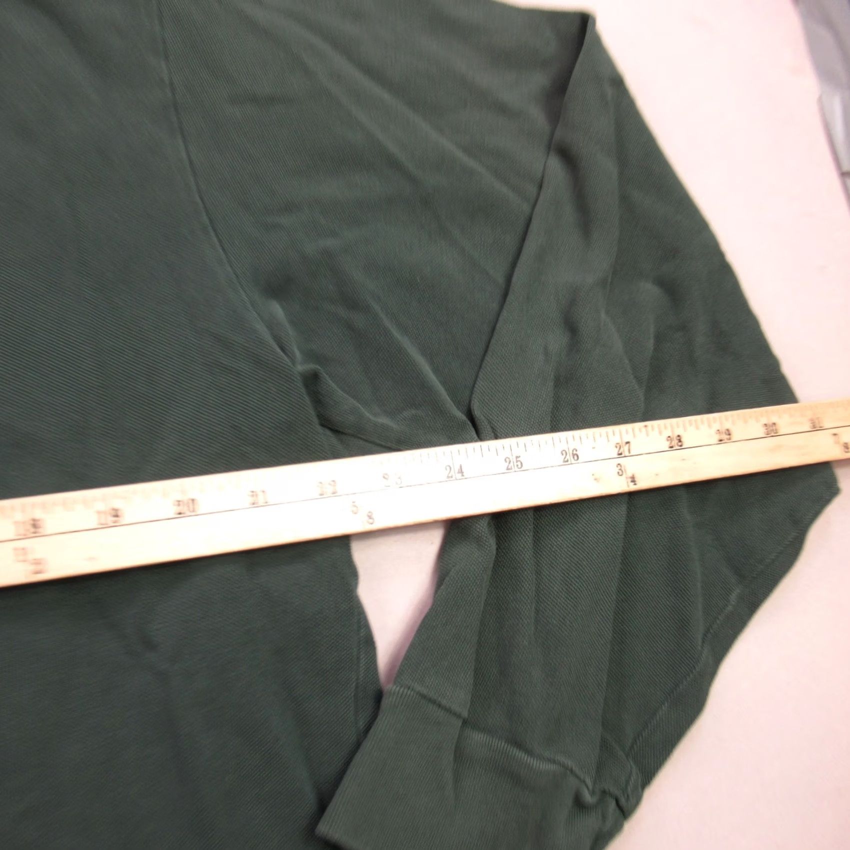 Polo Ralph Lauren Polo Ralph Lauren Shirt Mens XL Collar Pullover Long Sleeve Green Casual Beige 100% Cotton Regular Knit Logo Embroidered Vintage No N/A Size US XL / EU 56 / 4 - 7 Thumbnail