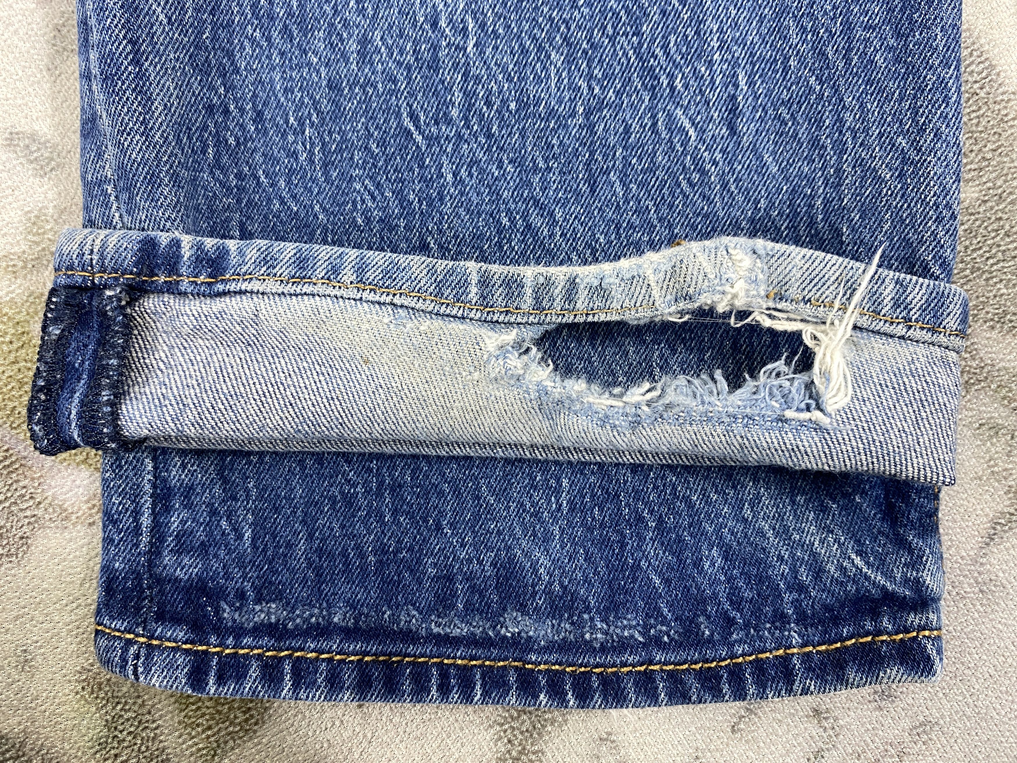 Levi's Dirty Blue Vintage Levi's 501 Jeans 38x32 Denim -JN1589 Size US 38 / EU 54 - 17 Thumbnail