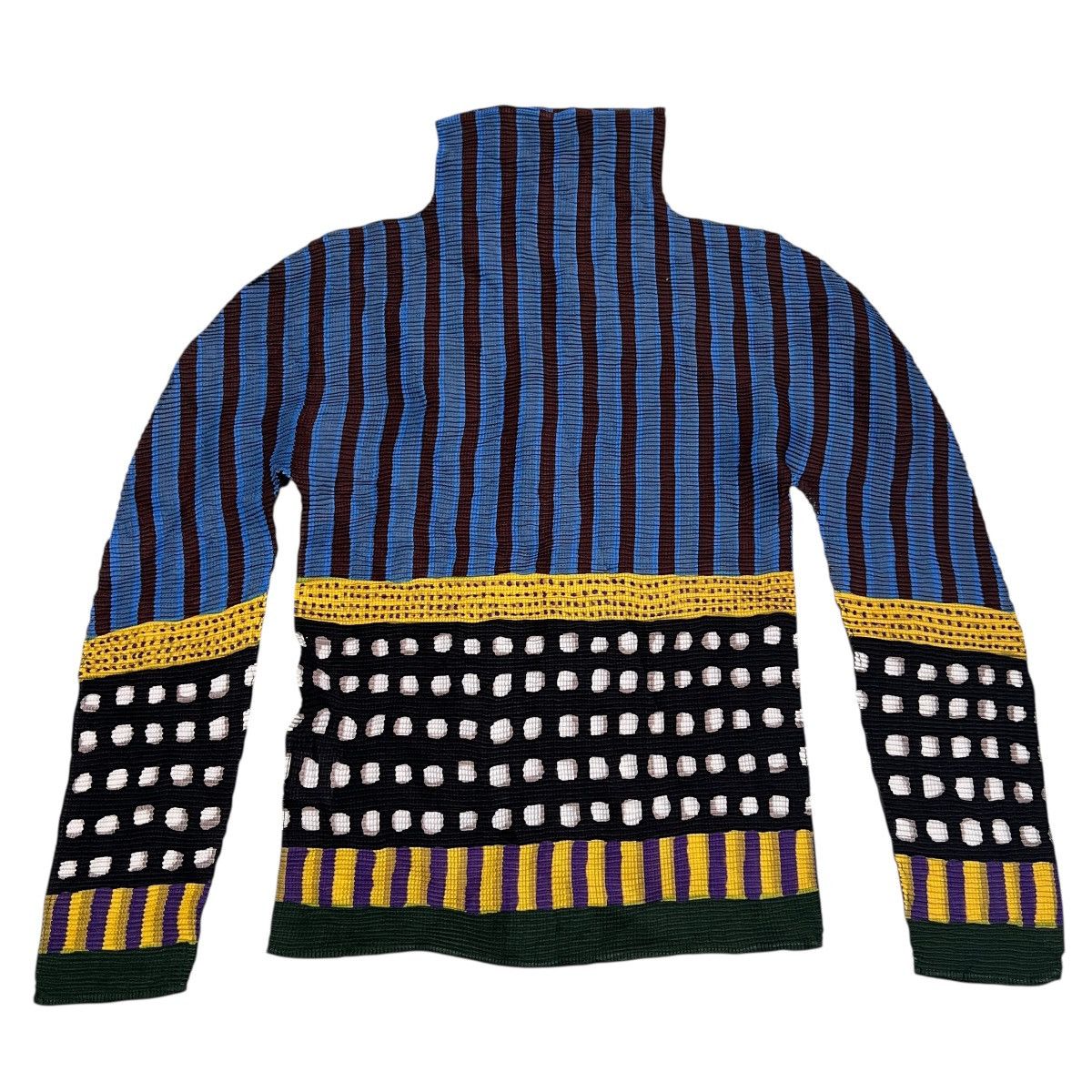 Issey Miyake 🔥 Issey Miyake Me Pleated Long Sleeve Size US S / EU 44-46 / 1 - 4 Thumbnail