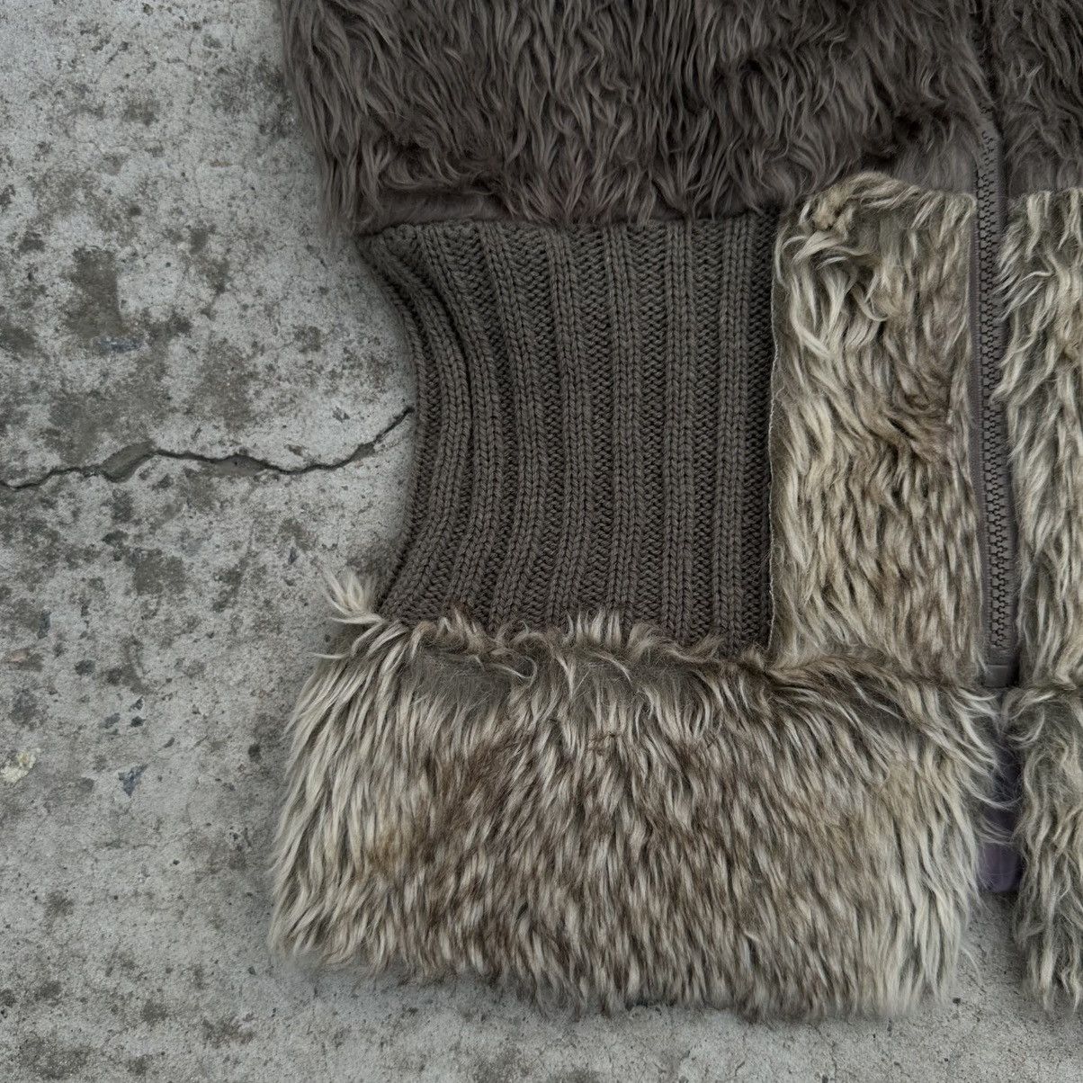 Number 288 Vintage Japanese Style Opium Faux Fur Vest Hype Trend Grunge Size M / US 6-8 / IT 42-44 - 7 Thumbnail