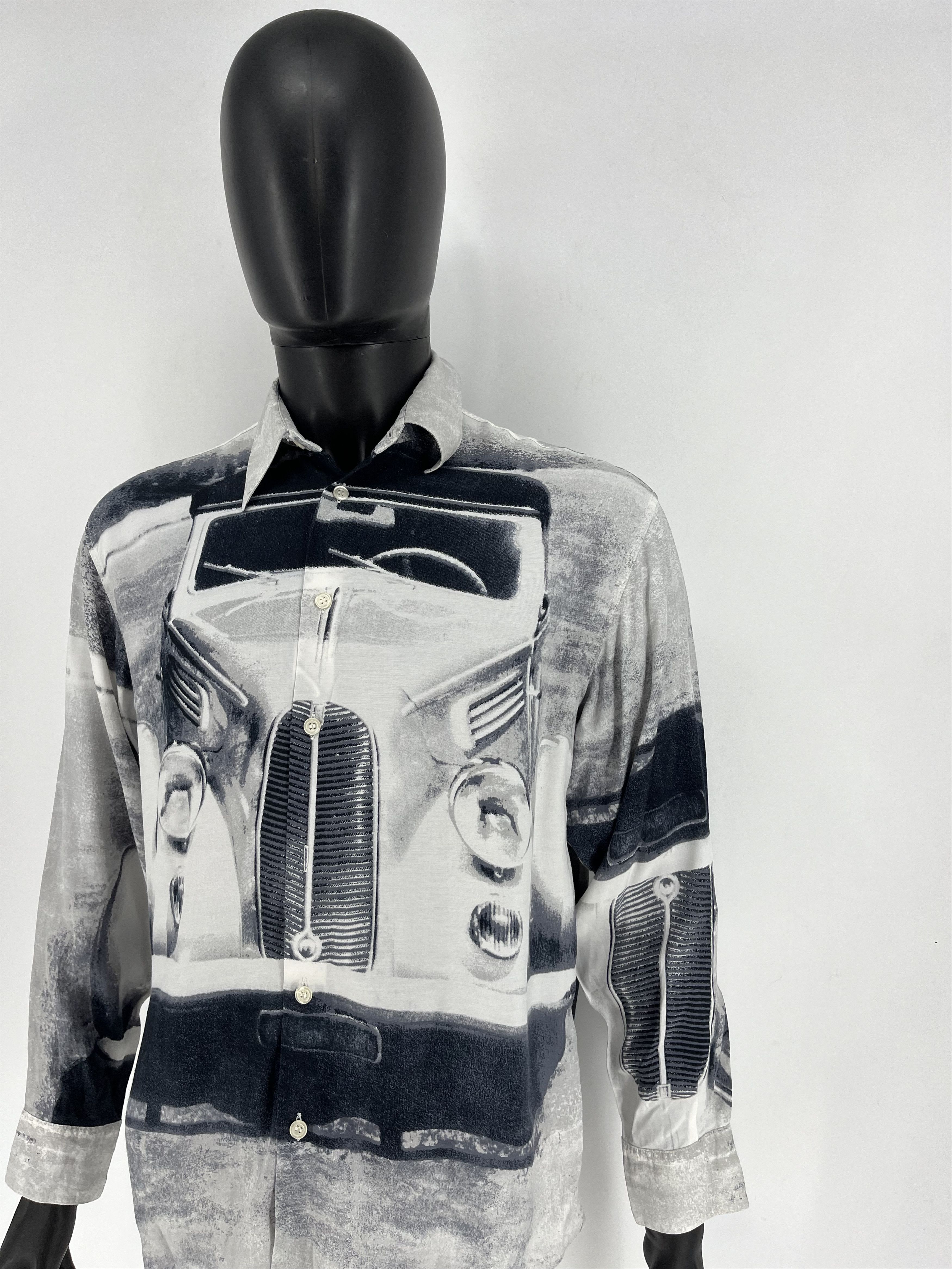Band Tees × Vintage Vintage Art Y2K 90s Hawaiian Horse Shirt Retro Auto Travis Size US M / EU 48-50 / 2 - 5 Thumbnail