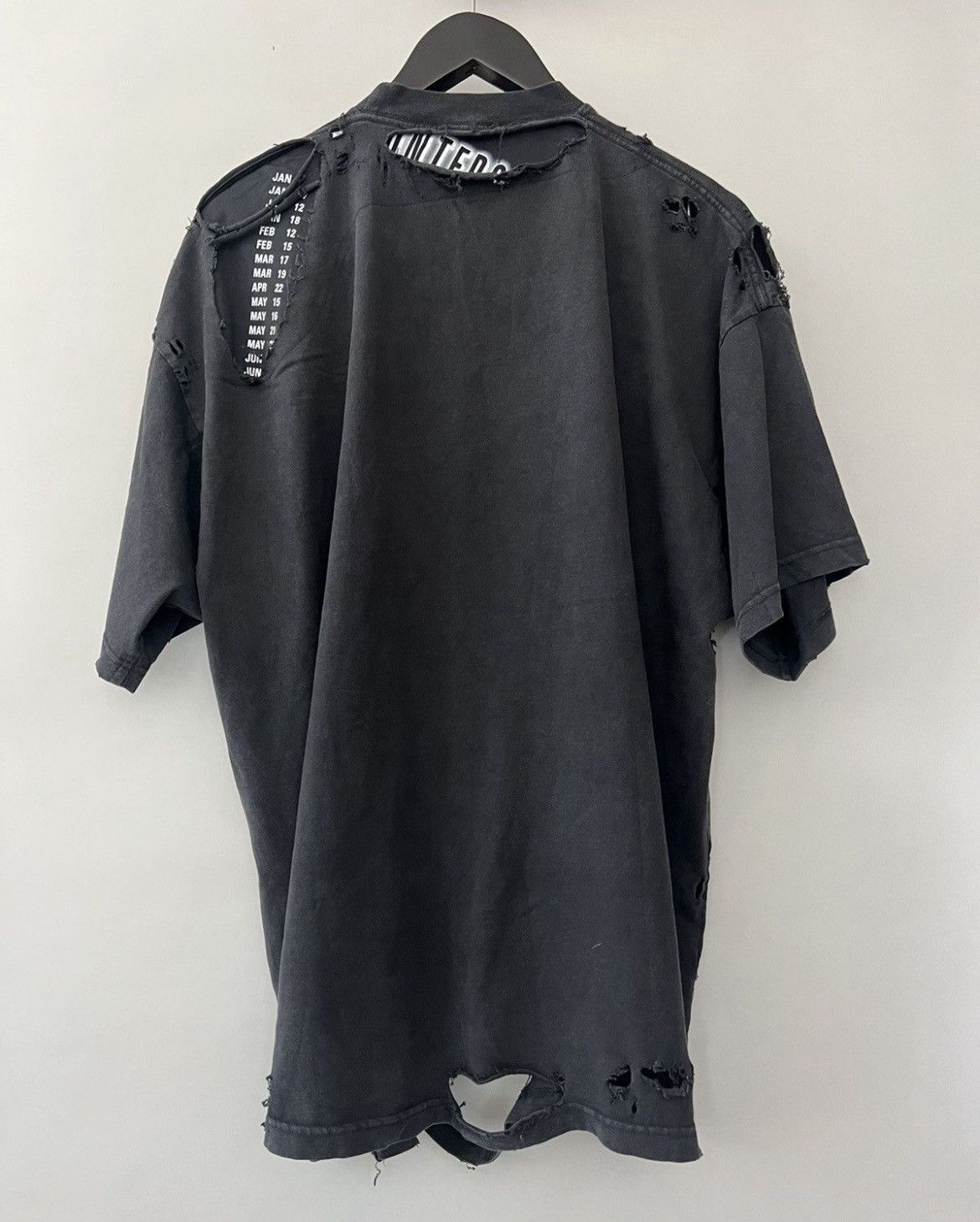 Balenciaga Balenciaga 3B Sports Icon Repaired T-Shirt Size US M / EU 48-50 / 2 - 2 Thumbnail