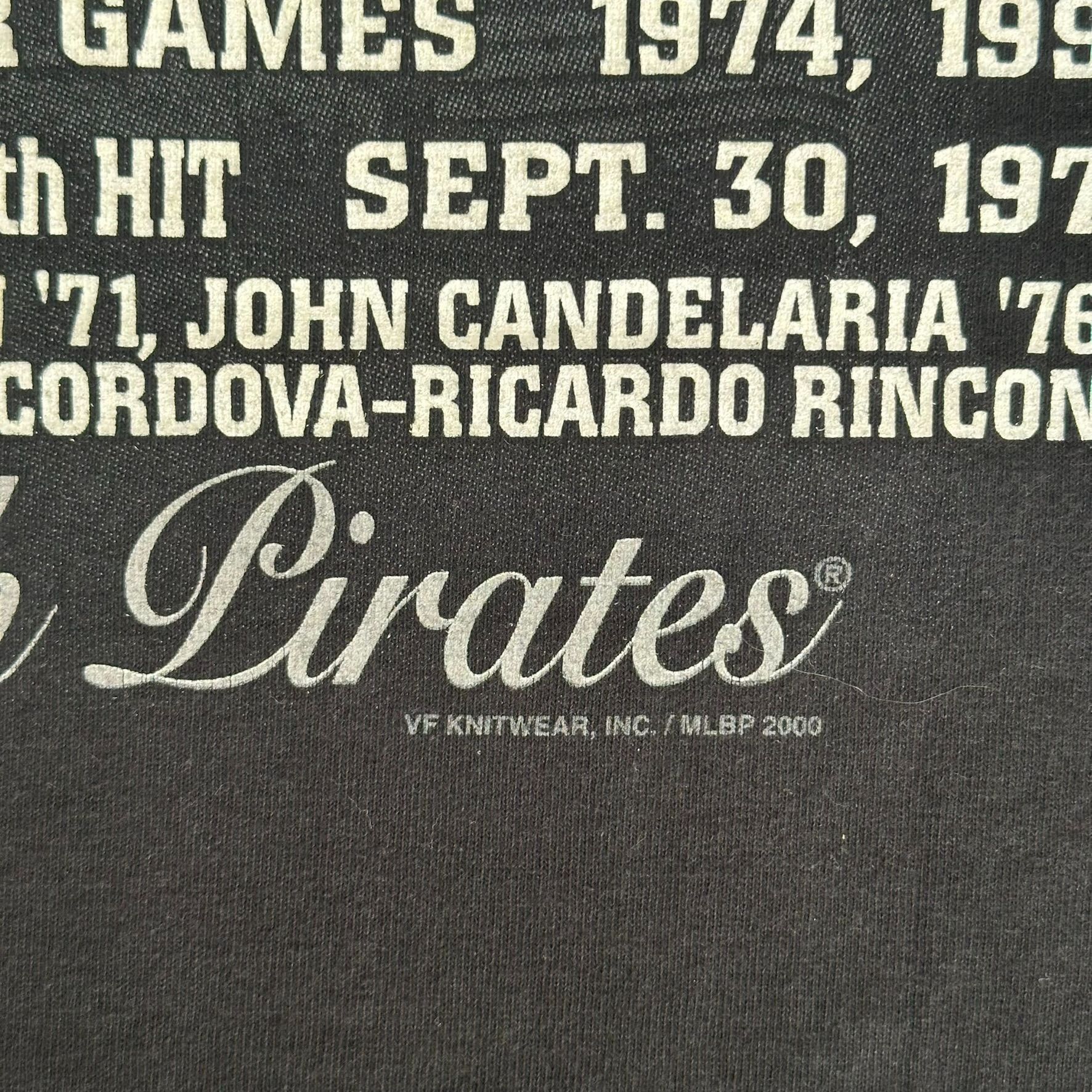 MLB Vintage Y2K Pittsburgh Pirates T-Shirt Three Rivers Stadium Size US L / EU 52-54 / 3 - 6 Thumbnail