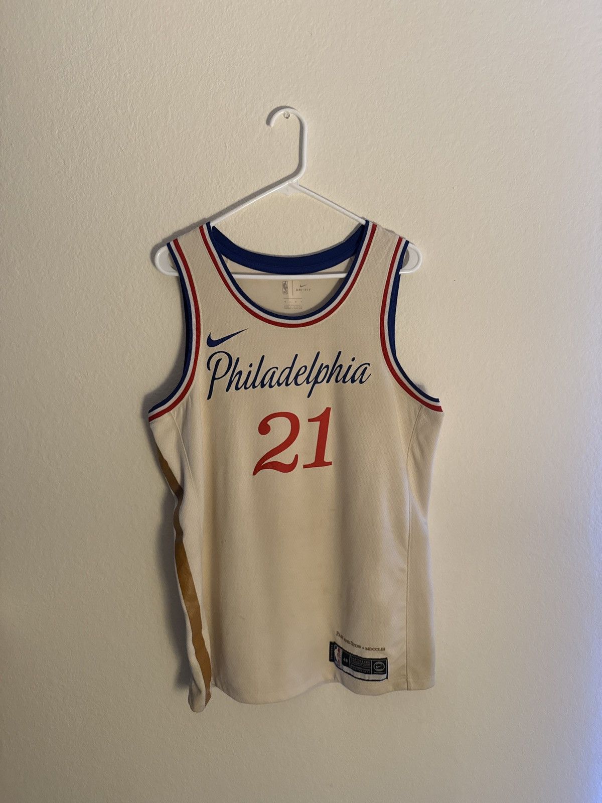 NBA Joel Embiid Jersey Size US L / EU 52-54 / 3 - 2 Thumbnail