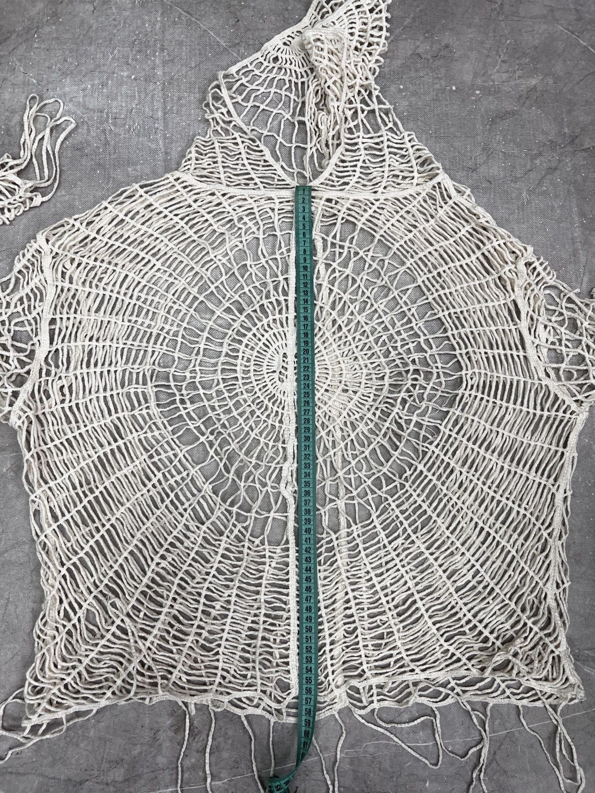 Japanese Brand Spider mesh top hoodie Jean Paul Gaultier style Size US L / EU 52-54 / 3 - 15 Thumbnail