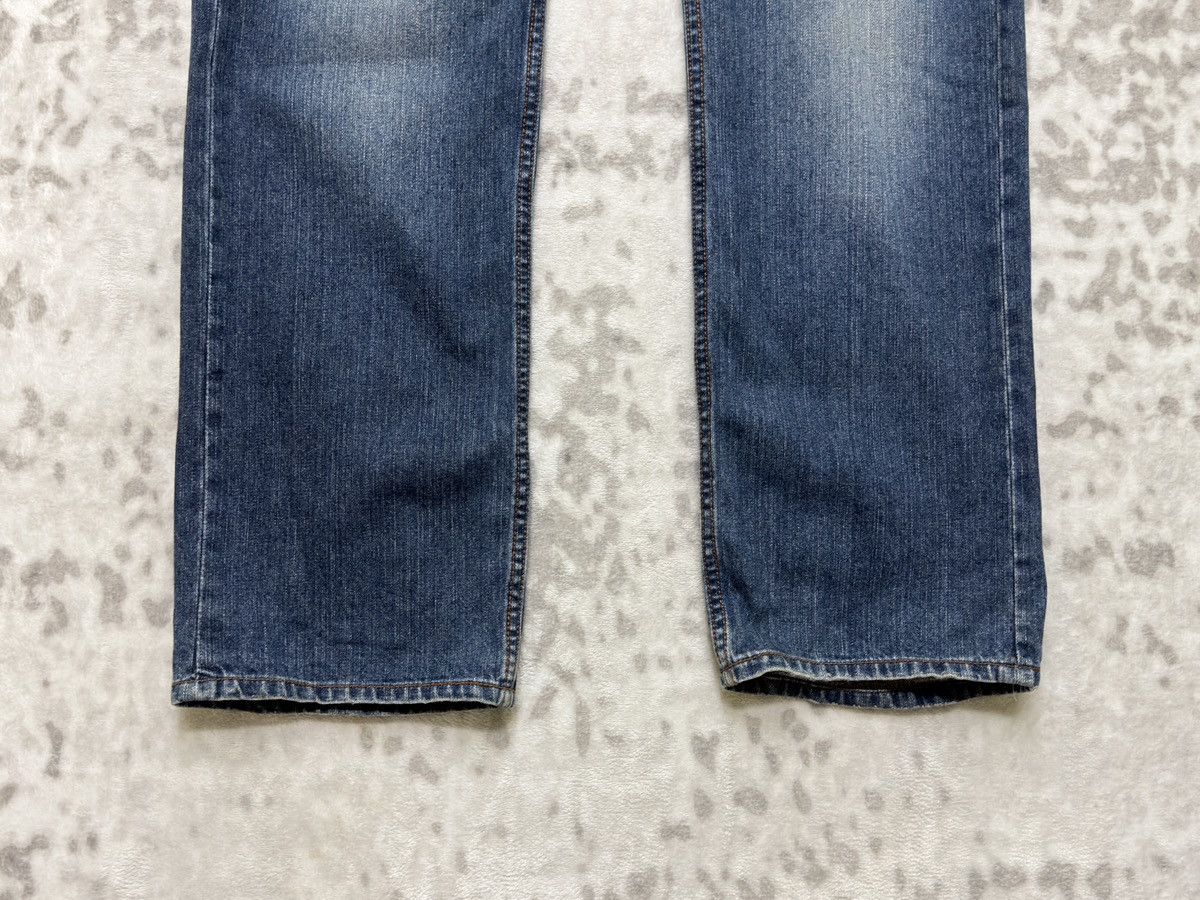 Japanese Brand Vintage Dominate Double Waist Floral Accent Straight Jeans Size US 32 / EU 48 - 8 Thumbnail
