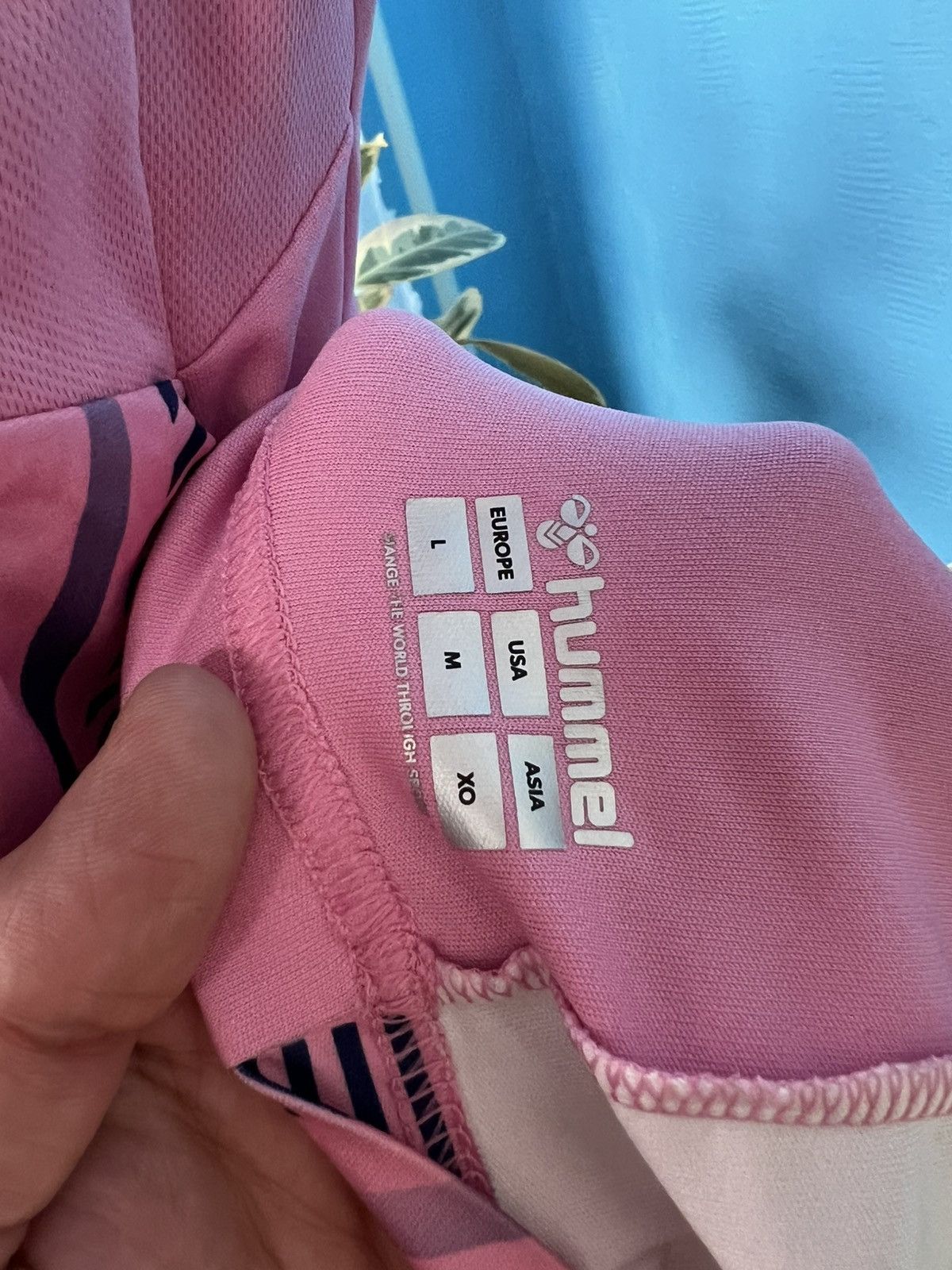 Hummel Everton hummel soccer jersey football shirt pink Size US L / EU 52-54 / 3 - 6 Thumbnail