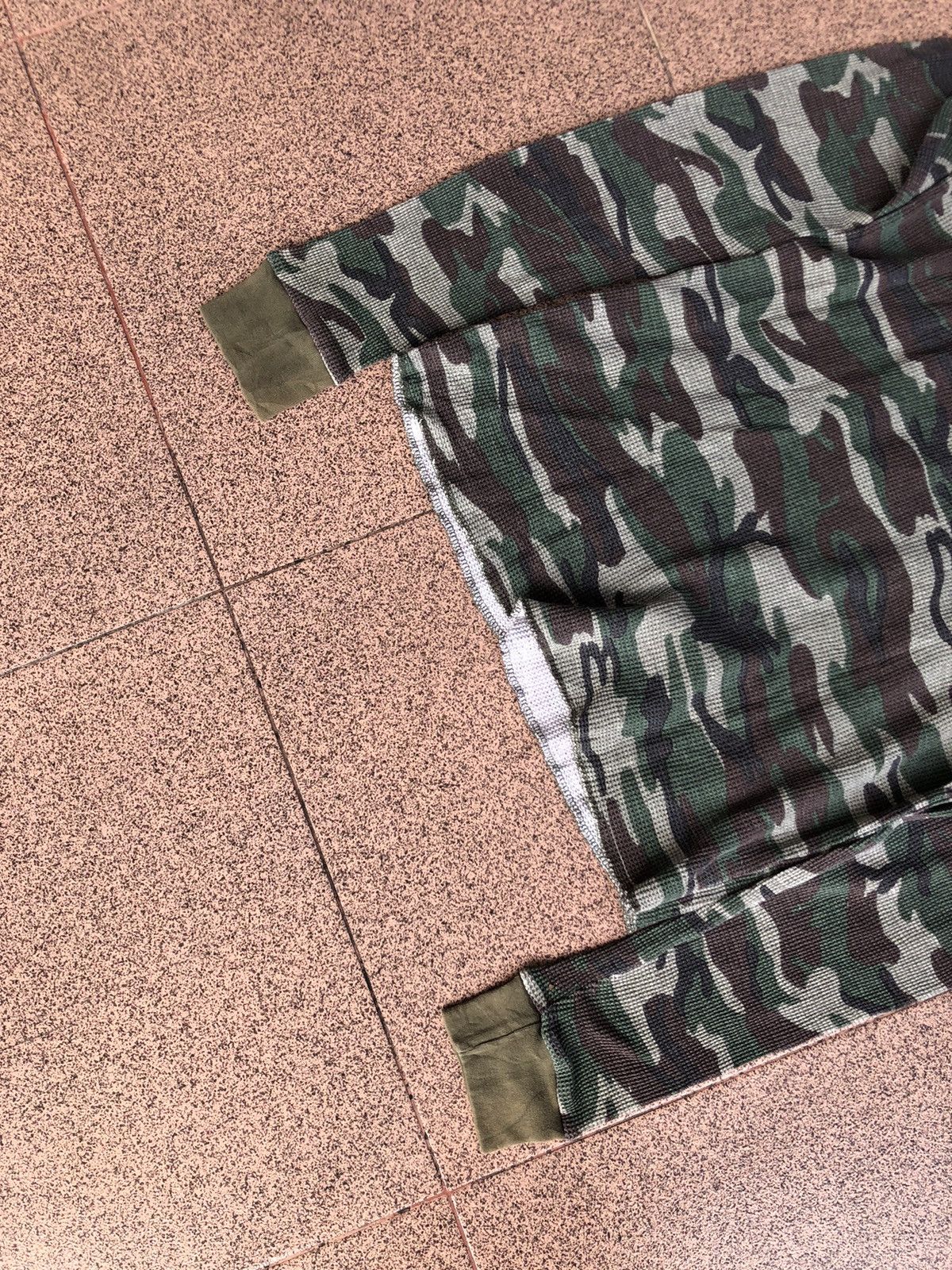 Japanese Brand 2000s DryBody Lace Up Camo vkei style Size US M / EU 48-50 / 2 - 7 Thumbnail